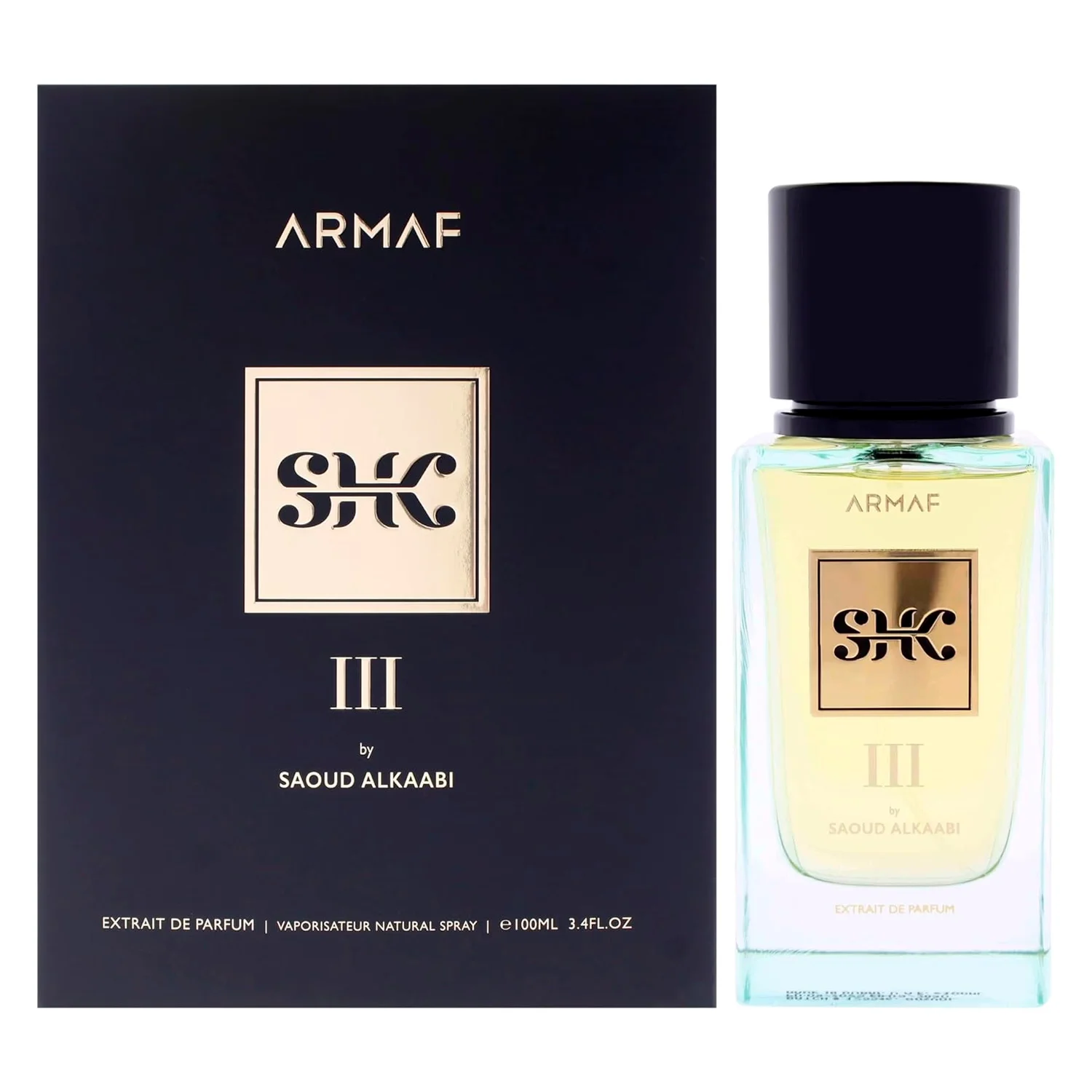 Perfume Armaf SHK III by Saoud Al Kaabi Extrait de Parfum Masculino 100ml