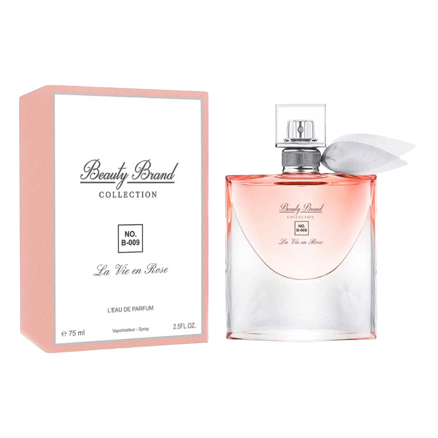Perfume Beauty Brand B-009 La Vie En Rose Eau de Parfum Feminino 75ml