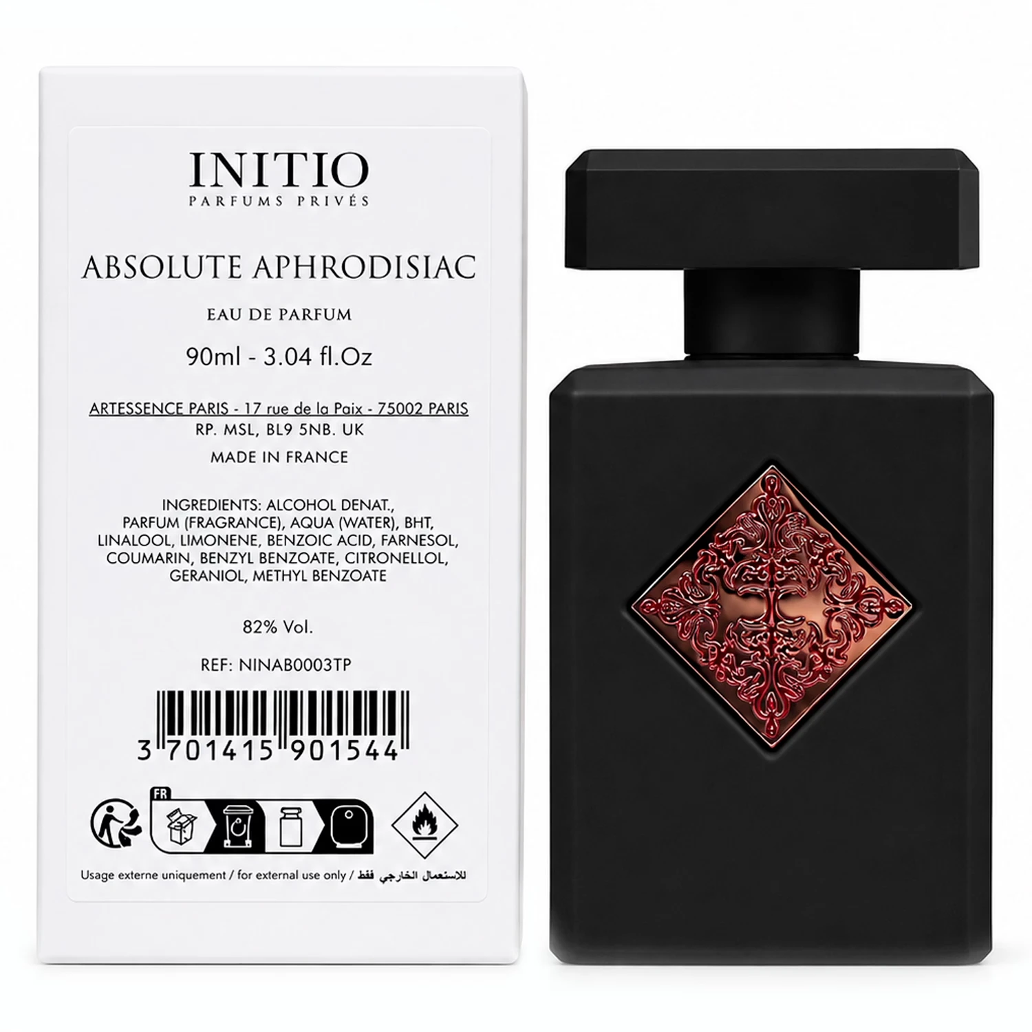 Perfume Initio Absolute Aphrodisiaque Eau de Parfum Unissex 90ml - (Tester)