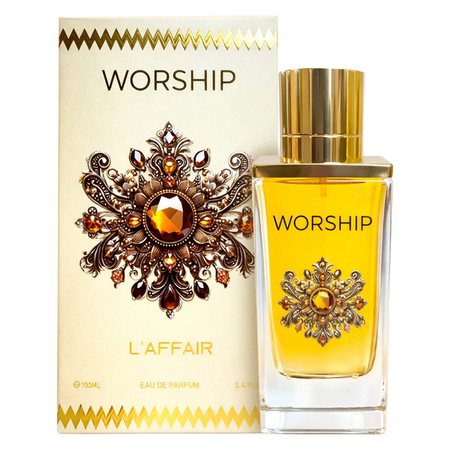 Perfume L'Affair Worship Eau de Parfum Masculino 100ml