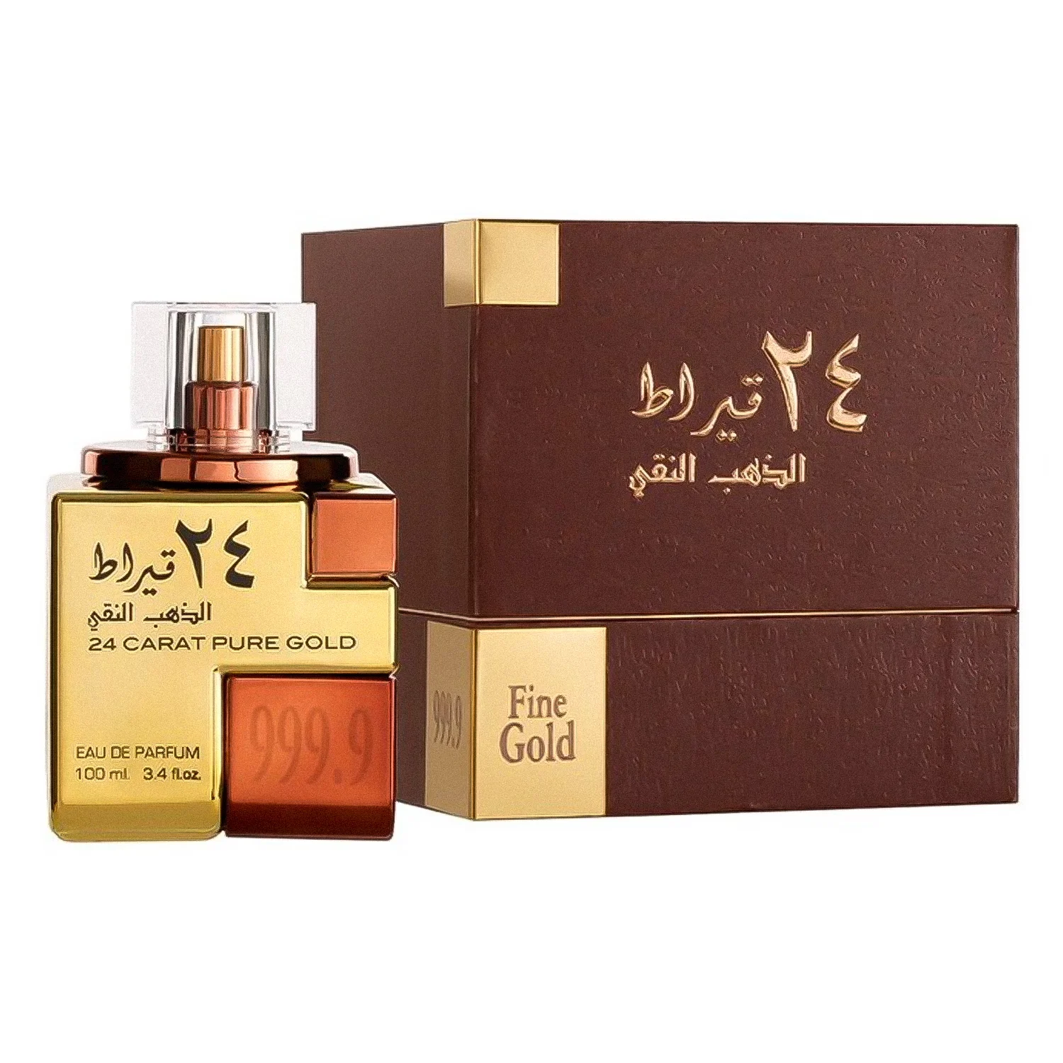 Perfume Lattafa 24 Carat Pure Gold Eau de Parfum Unissex 100ml