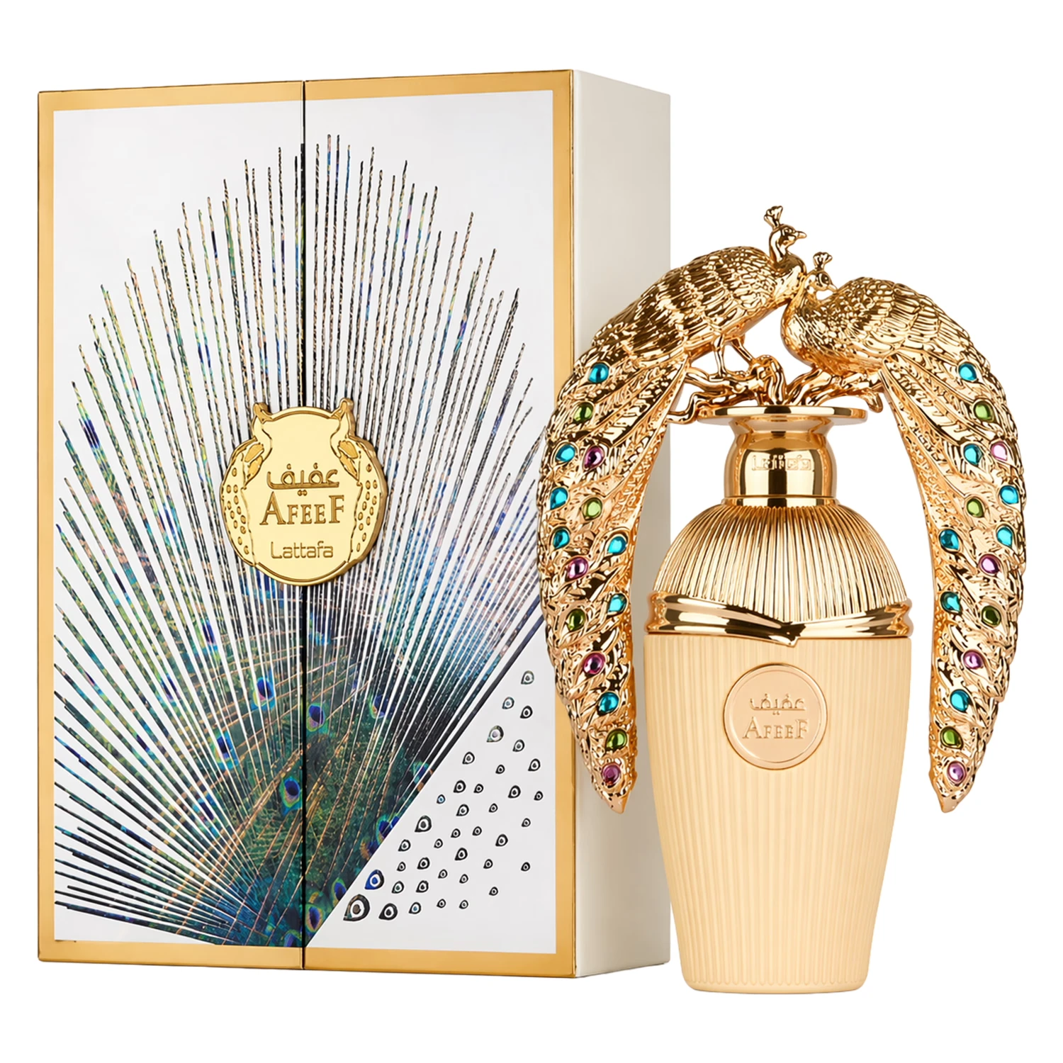Perfume Lattafa Afeef Eau de Parfum Feminino 100ml - (Selo Antigo)