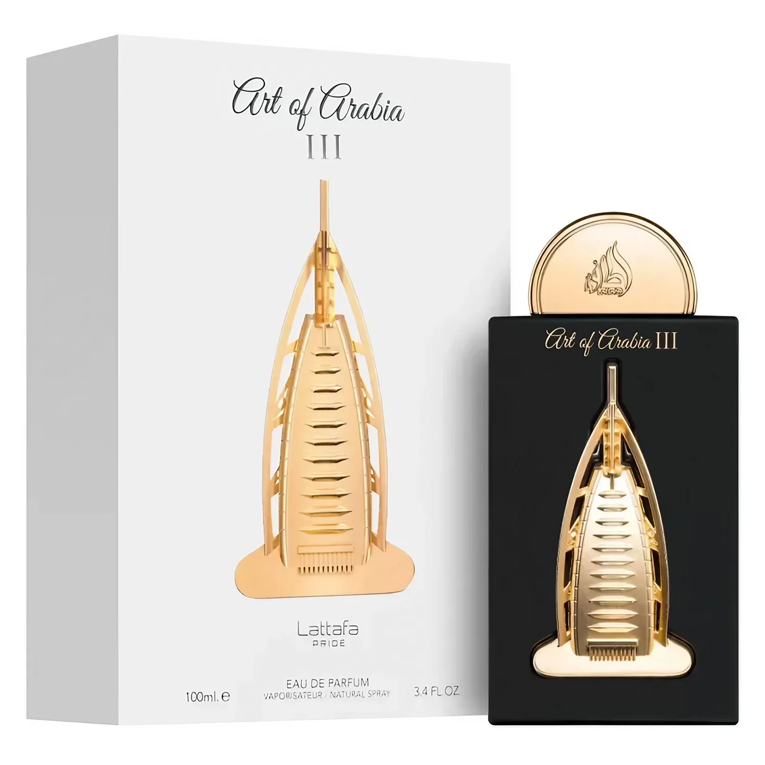 Perfume Lattafa Art of Arabia III Eau de Parfum Unissex 100ml