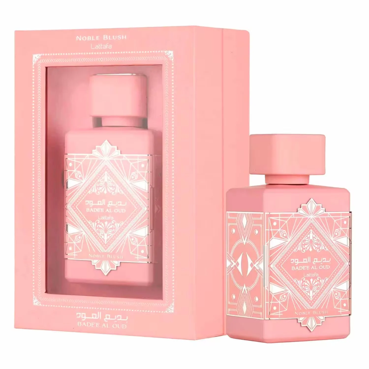 Perfume Lattafa Bade'e Al Oud Noble Blush Eau de Parfum Feminino 100ml