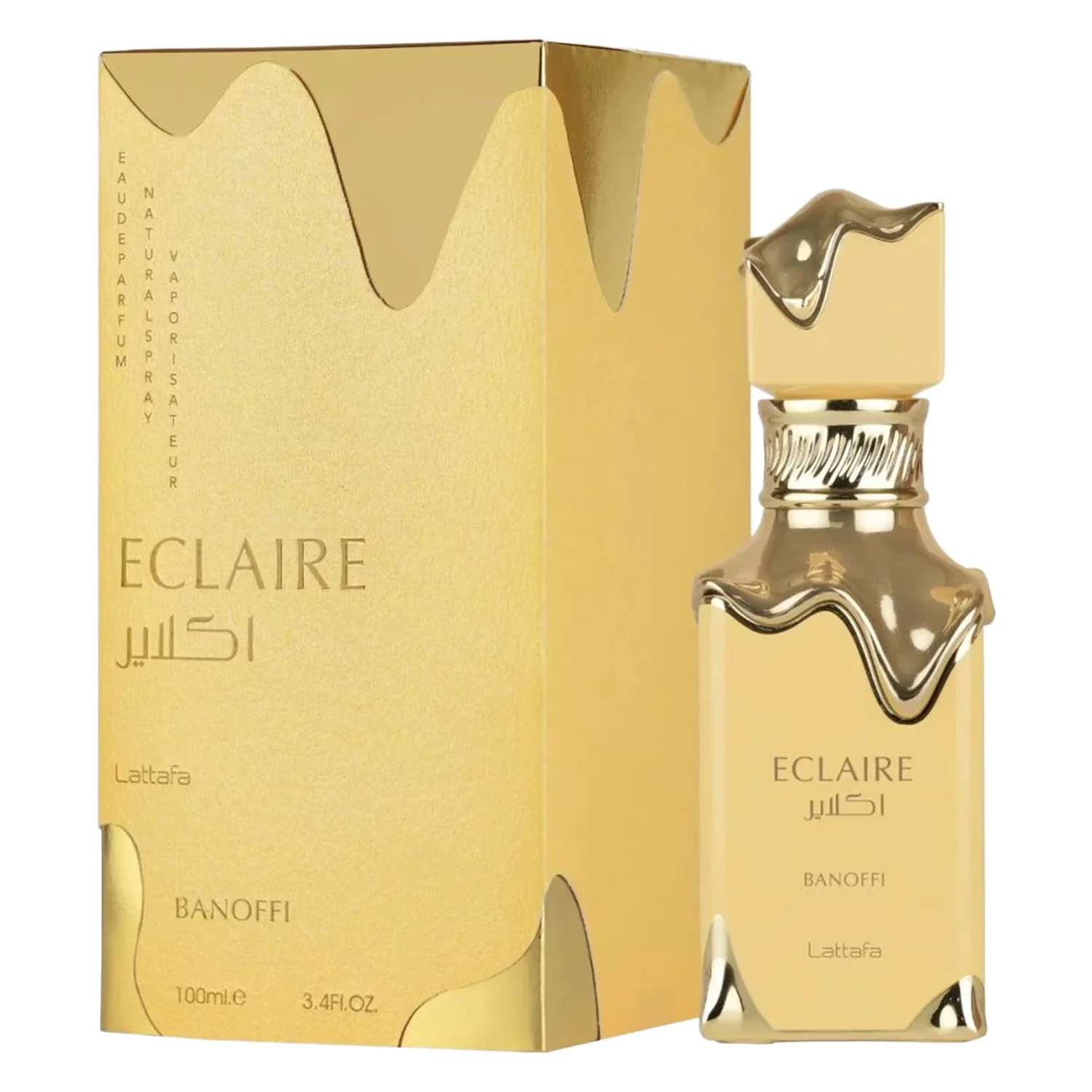 Perfume Lattafa Éclaire Banoffi Eau de Parfum Unissex 100ml