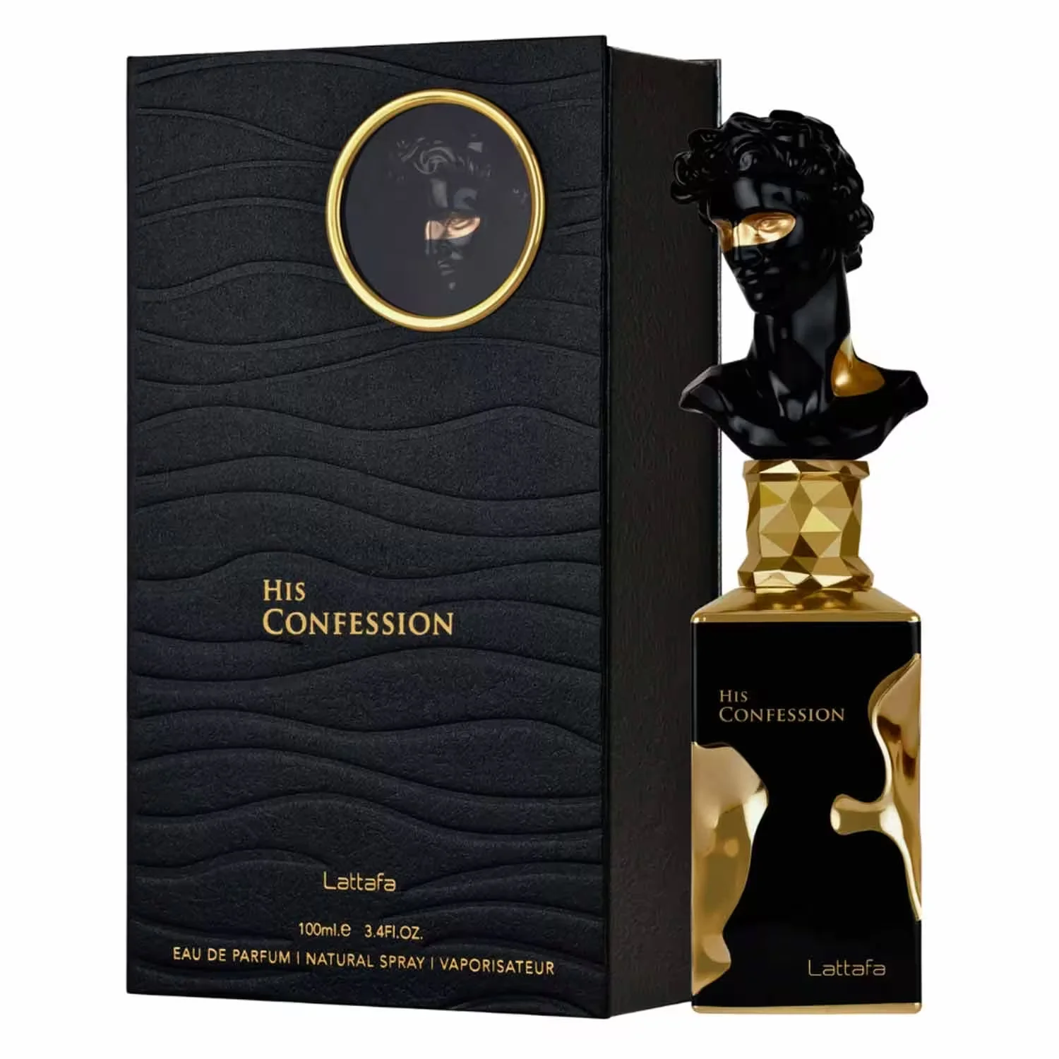Perfume Lattafa His Confession Eau de Parfum Masculino 100ml