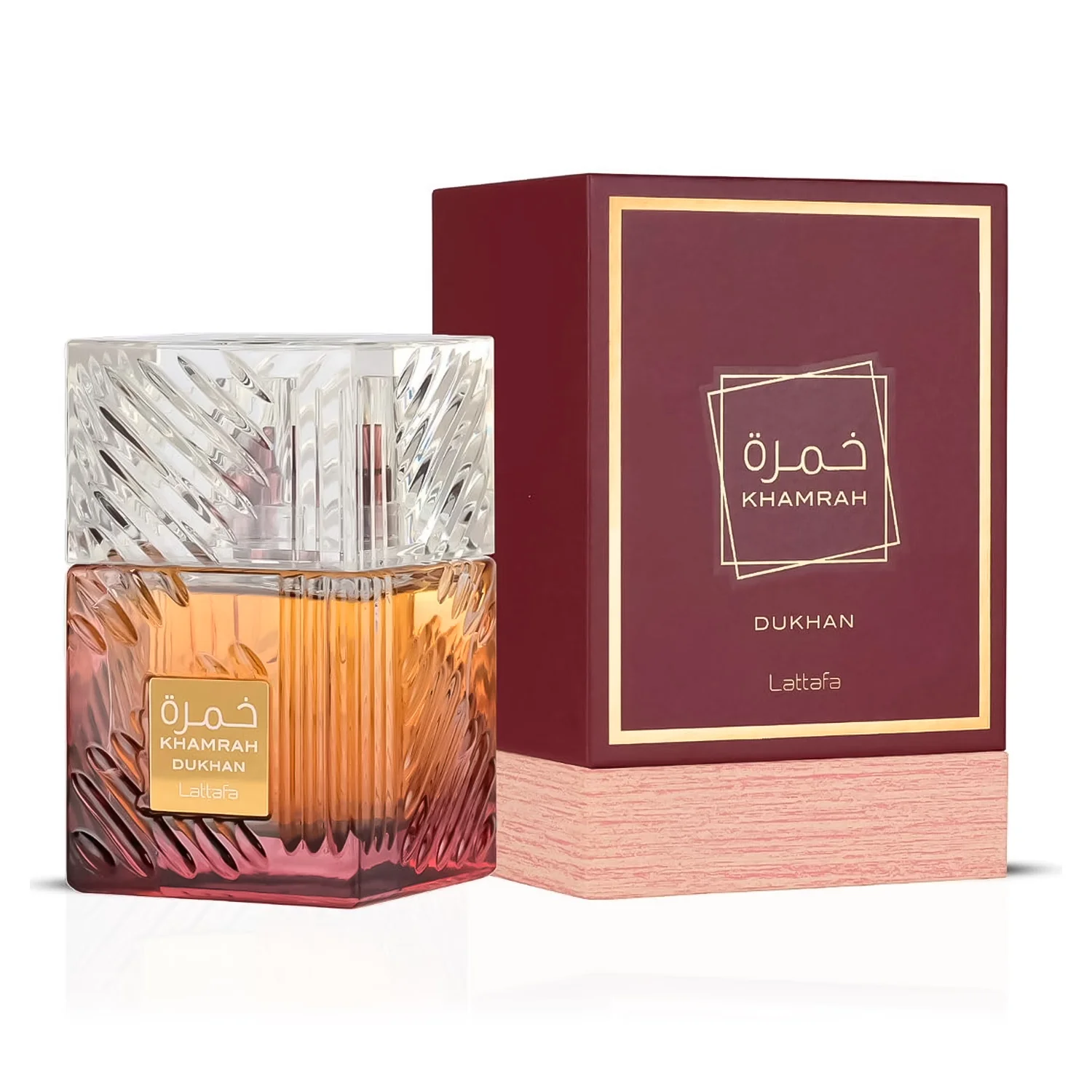Perfume Lattafa Khamrah Dukhan Eau de Parfum Unissex 100ml