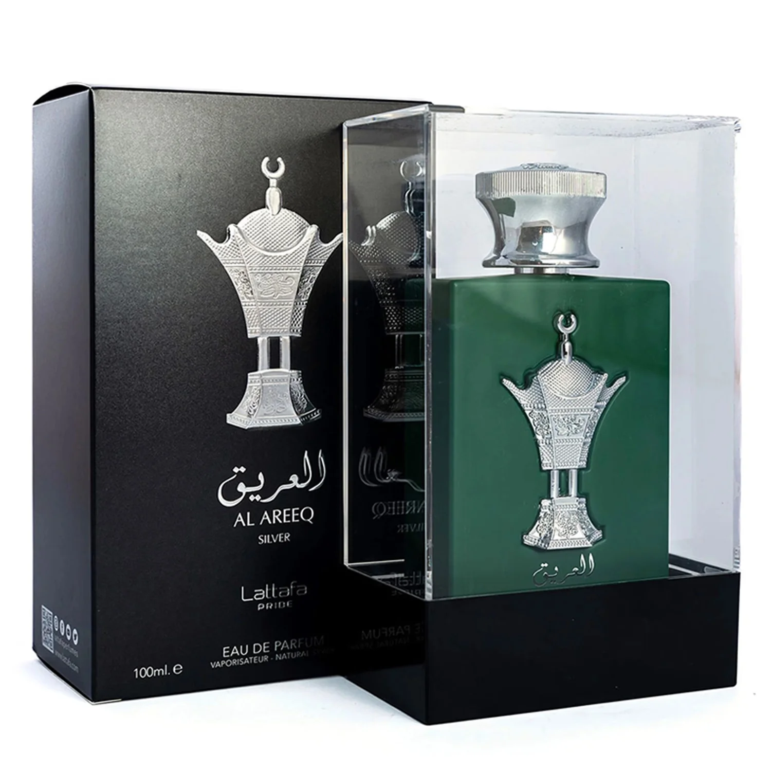 Perfume Lattafa Pride Al Areeq Silver Eau De Parfum Masculino 100ml