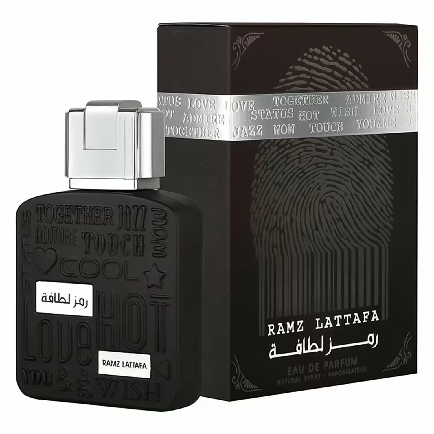 Perfume Lattafa Ramz Silver Eau de Parfum Masculino 100ml