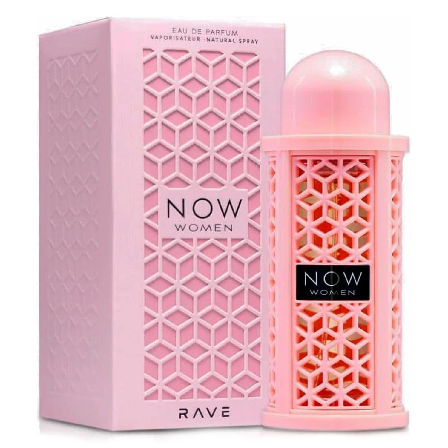 Perfume Lattafa Rave Now Rosa Eau de Parfum Feminino 100ml