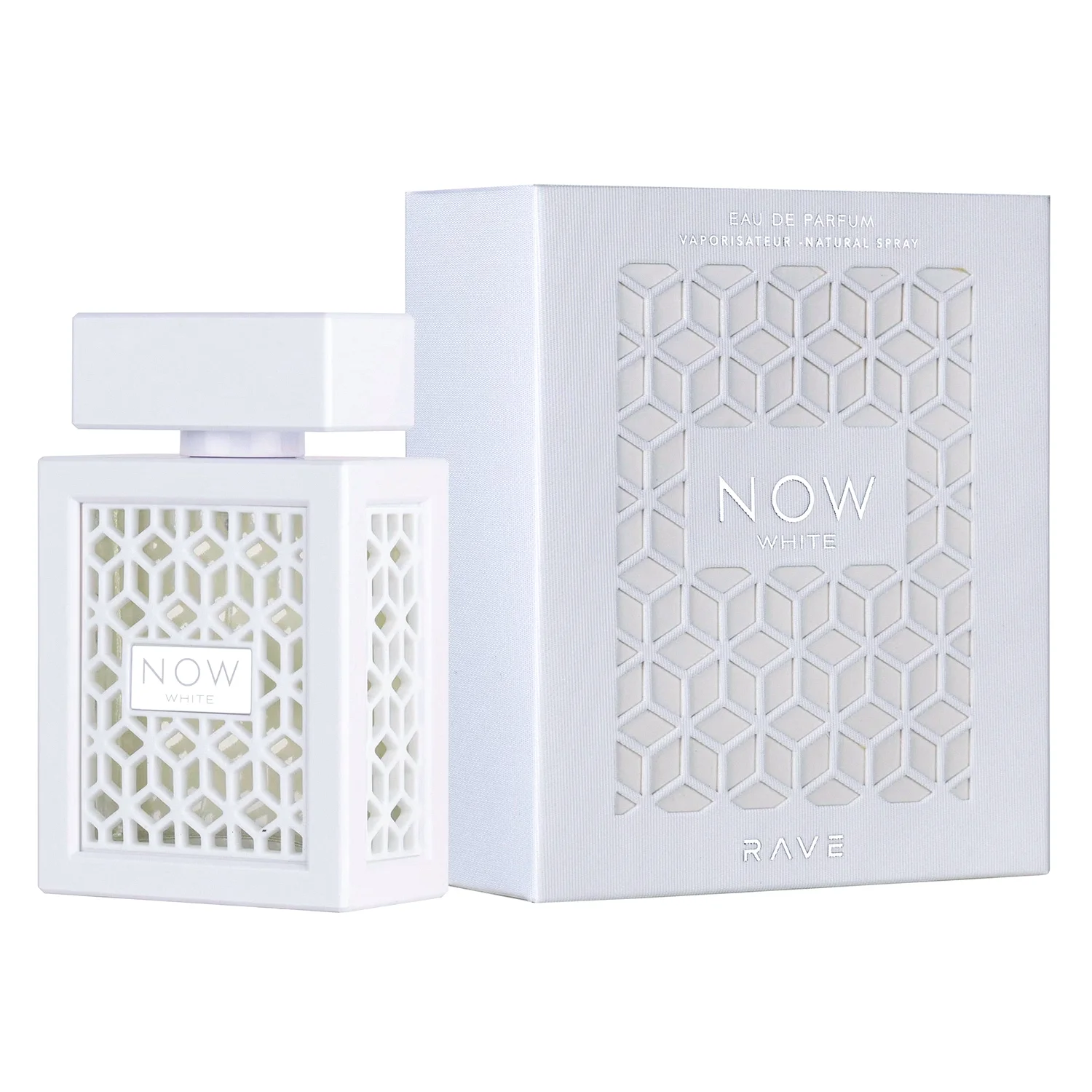 Perfume Lattafa Rave Rave Now White Eau de Parfum Unissex 100ml