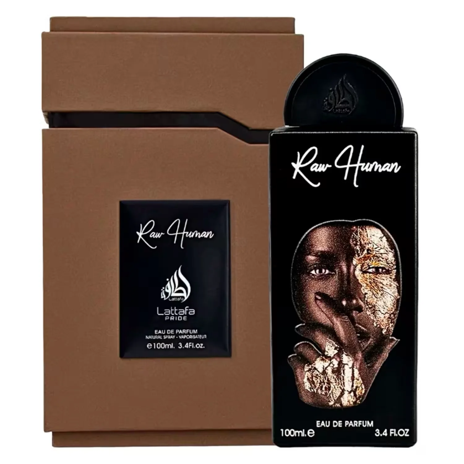 Perfume Lattafa Raw Human Eau de Parfum Unissex 100ml