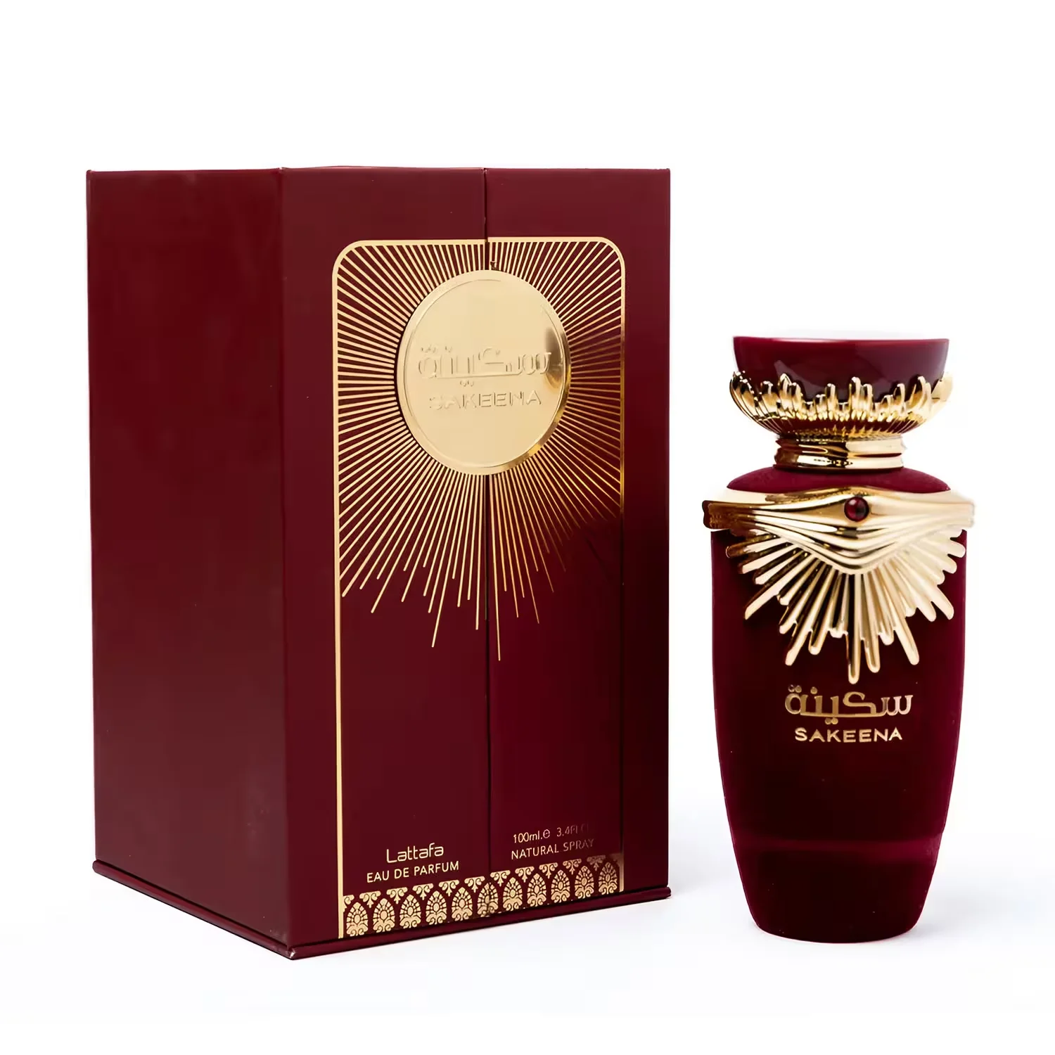 Perfume Lattafa Sakeena Eau de Parfum Feminino 100ml