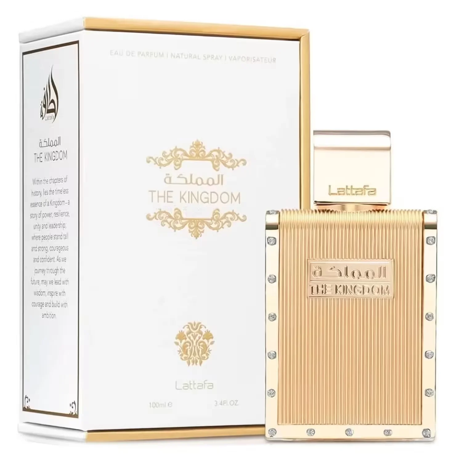 Perfume Lattafa The Kingdom Eau de Parfum Masculino 100ml