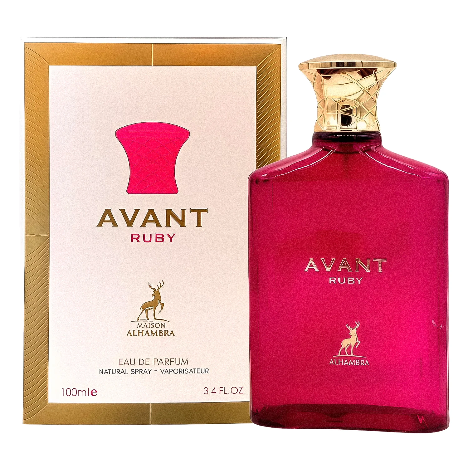 Perfume Maison Alhambra Avant Ruby Eau de Parfum Feminino 100ml