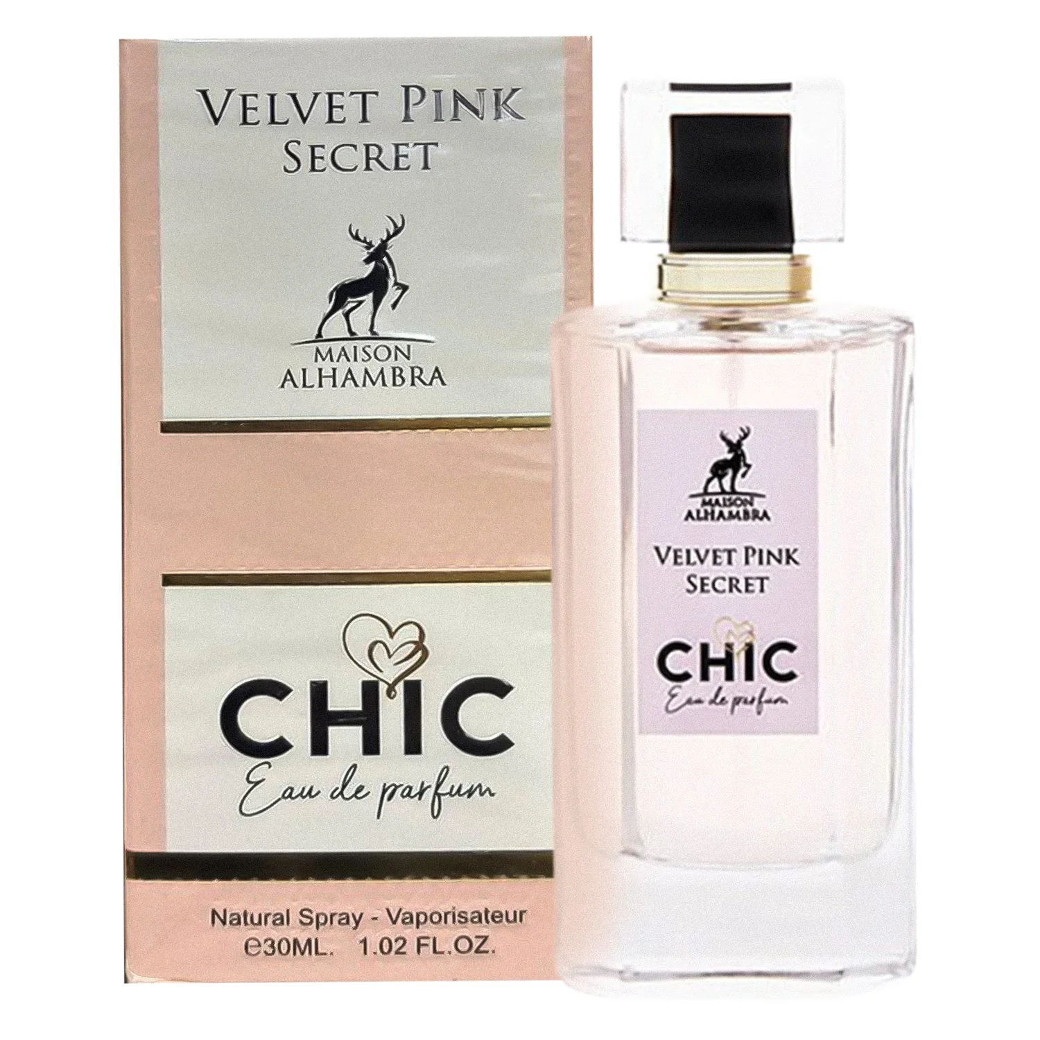 Perfume  Maison Alhambra Chic Velvet Pink Secret Eau de Parfum Feminino 30ml