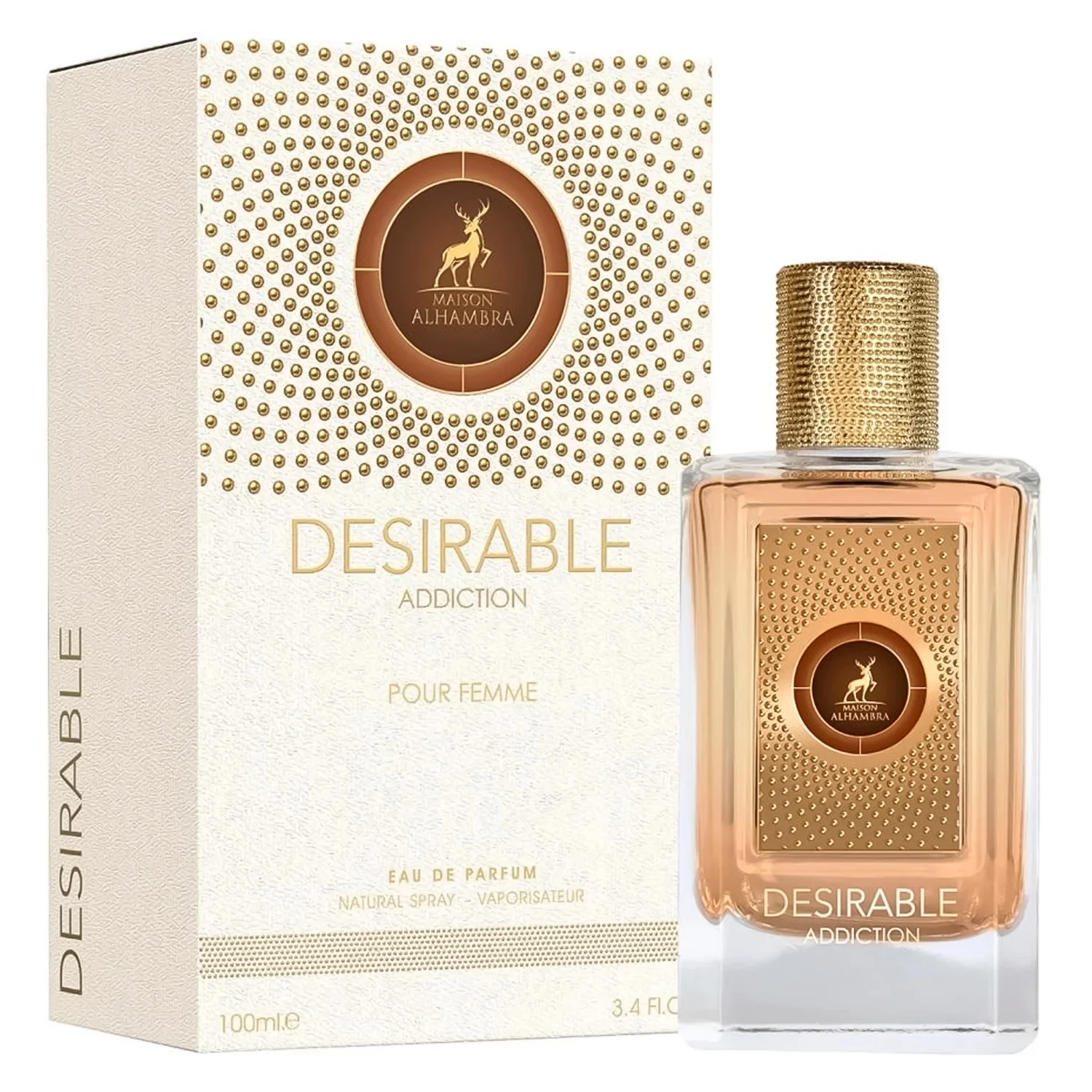 Perfume Maison Alhambra Desirable Addiction Eau de Parfum Feminino 100ml
