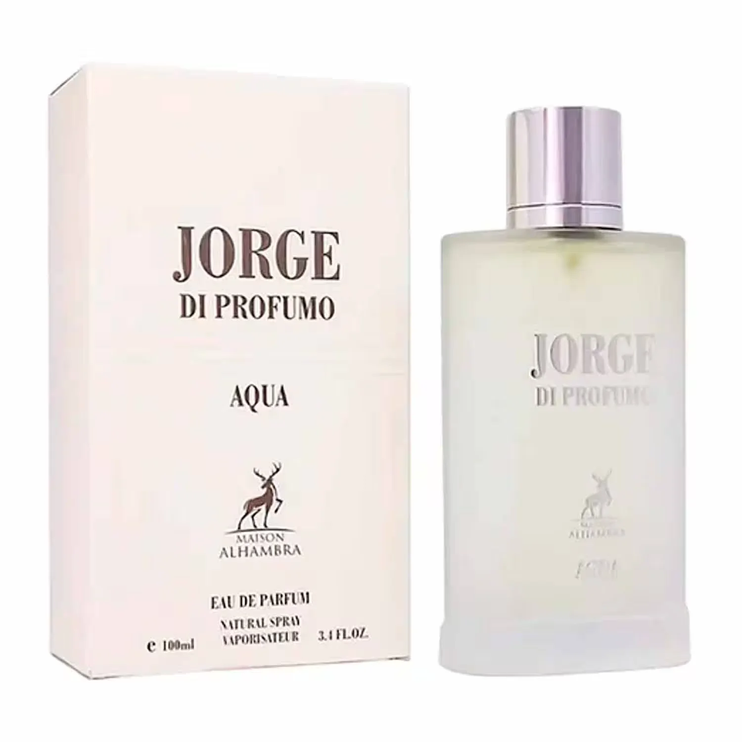 Perfume Maison Alhambra Jorge di Profumo Aqua Eau de Parfum Masculino 100ml