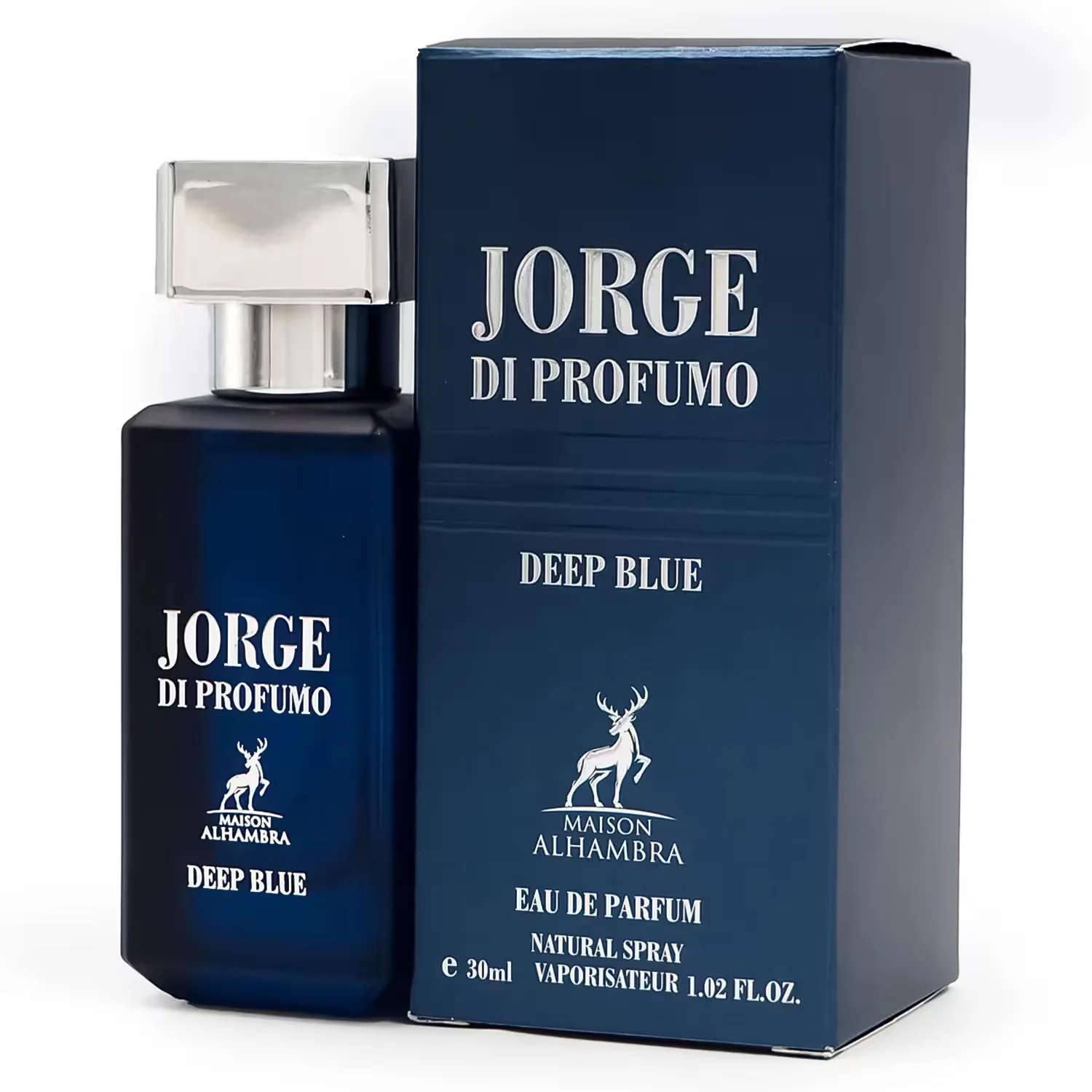 Perfume Maison Alhambra Jorge Di Profumo Deep Blue Eau De Parfum Masculino 30ml