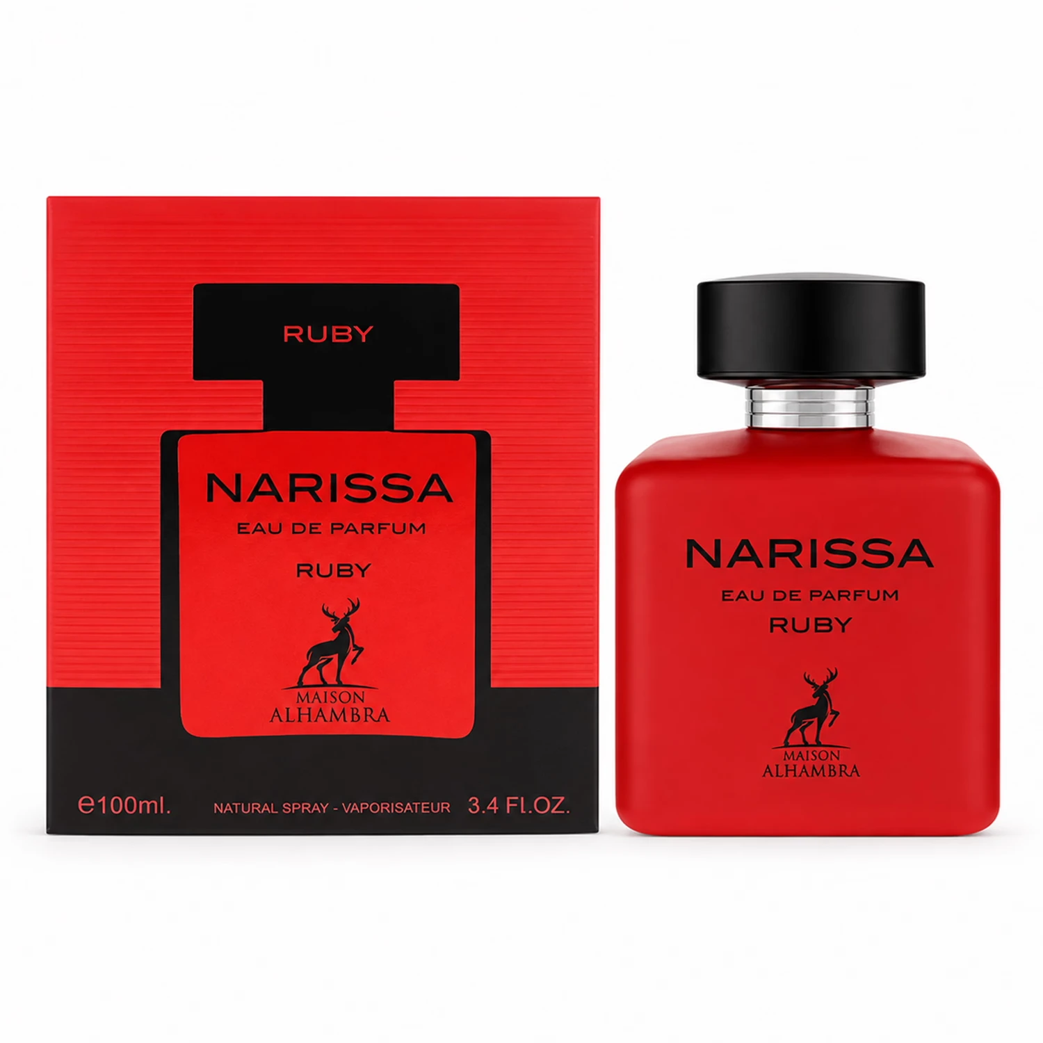 Perfume Maison Alhambra Narissa Ruby Eau De Parfum Feminino 100ml