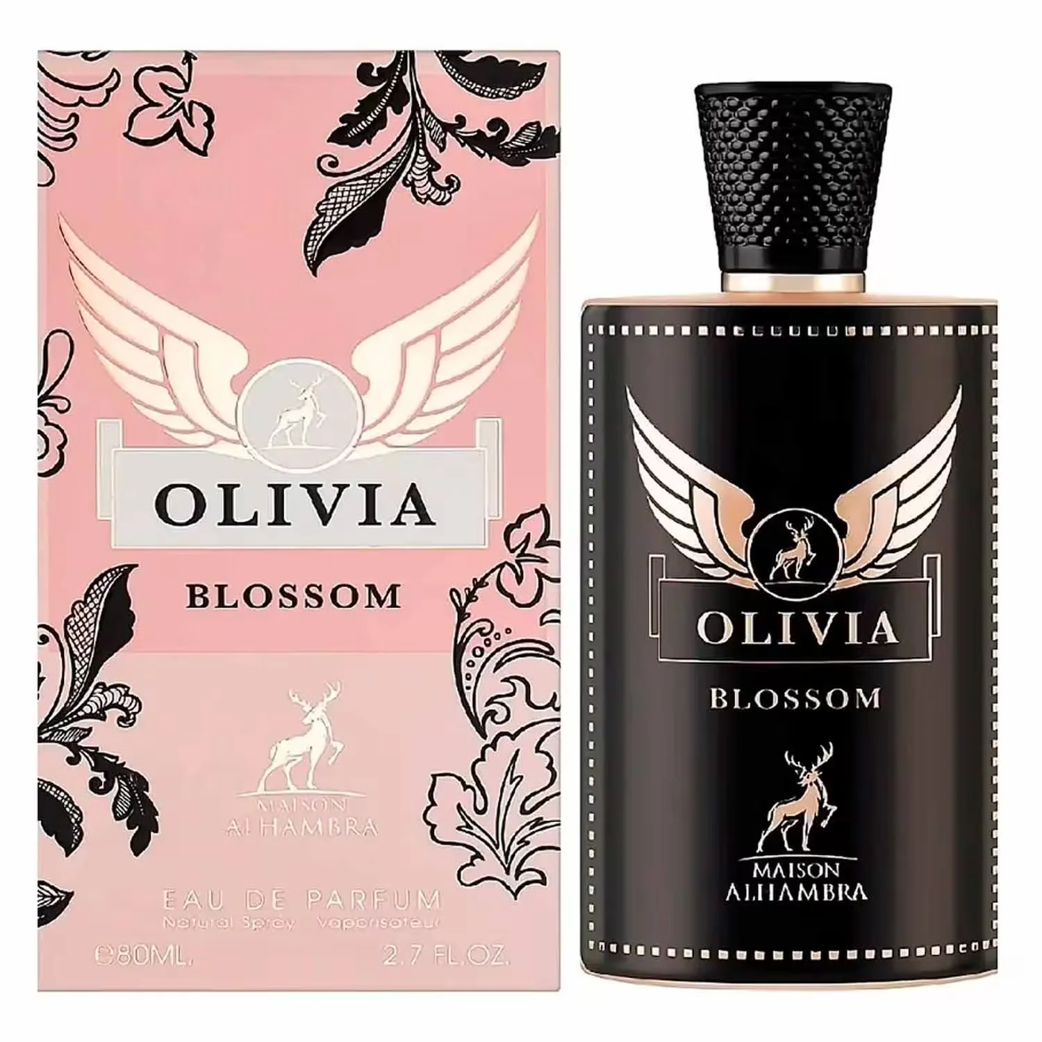 Perfume Maison Alhambra Olivia Blossom Eau De Parfum Feminino 80ml
