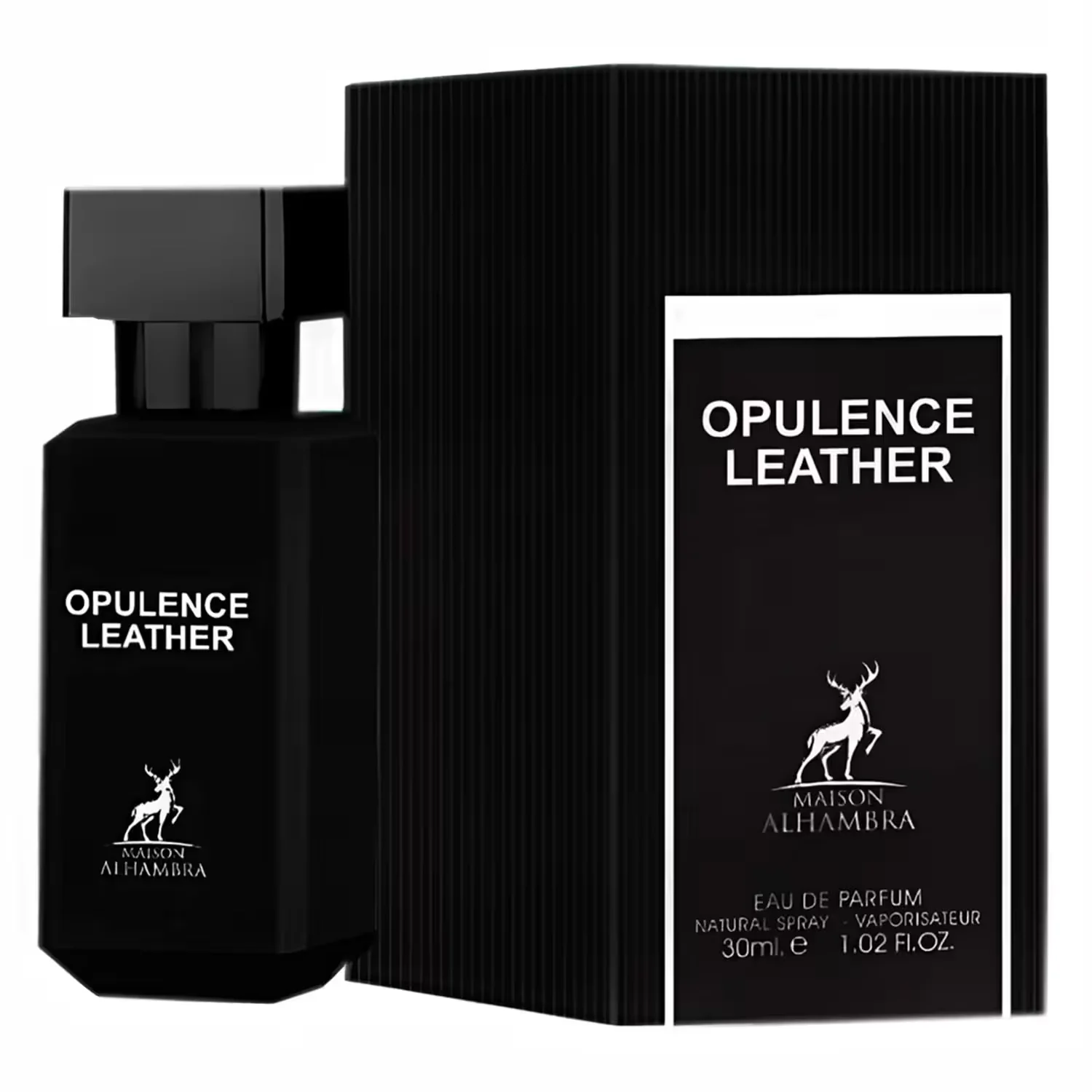Perfume Maison Alhambra Opulence Leather Eau de Parfum Masculino 30ml