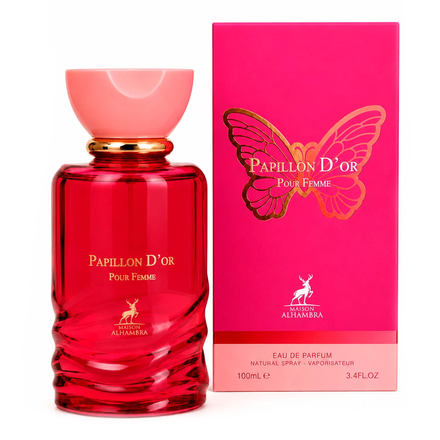 Perfume Maison Alhambra Papillon d'Or Eau de Parfum Feminino 100ml