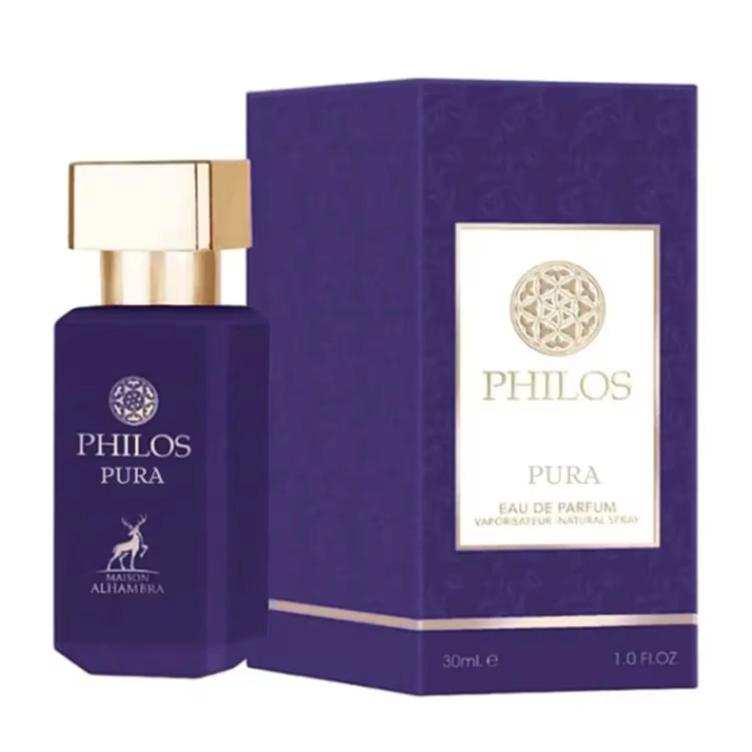 Perfume Maison Alhambra Philos Pura Eau de Parfum Unissex 30ml