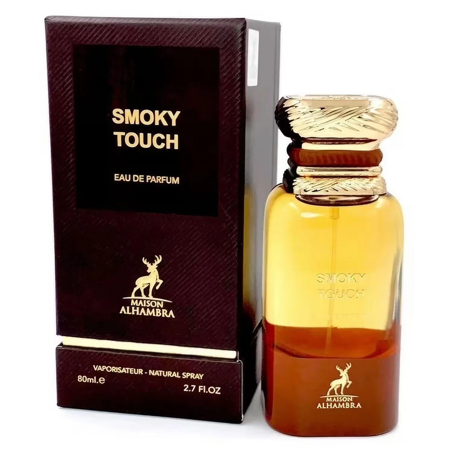 Perfume Maison Alhambra Smoky Touch Eau de Parfum Unissex 80ml