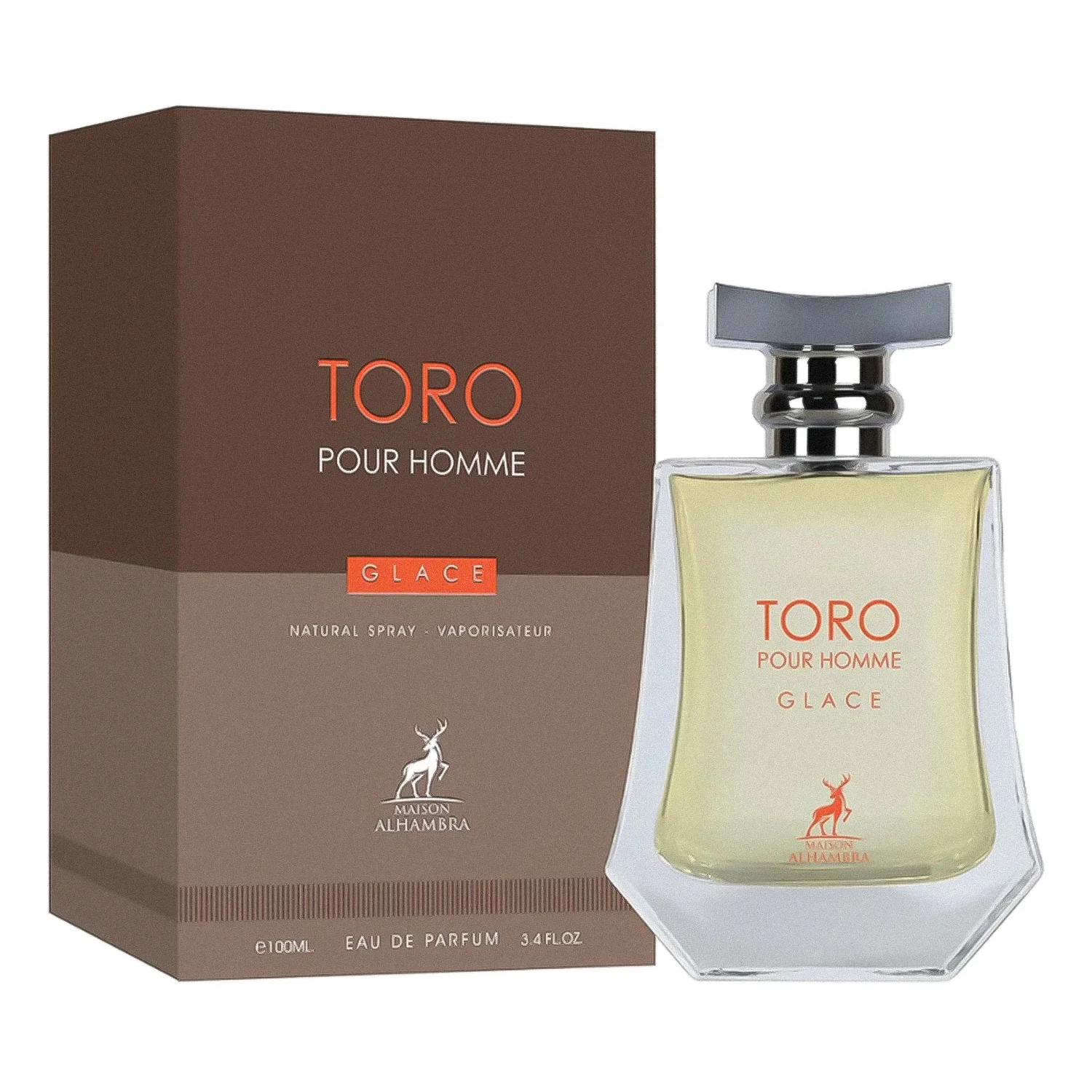 Perfume Maison Alhambra Toro Pour Homme Glace Eau de Parfum Masculino 100ml