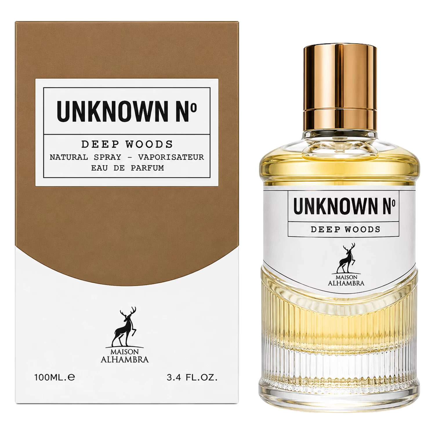 Perfume Maison Alhambra Unknown No Deep Woods Eau de Parfum Unissex 100ml