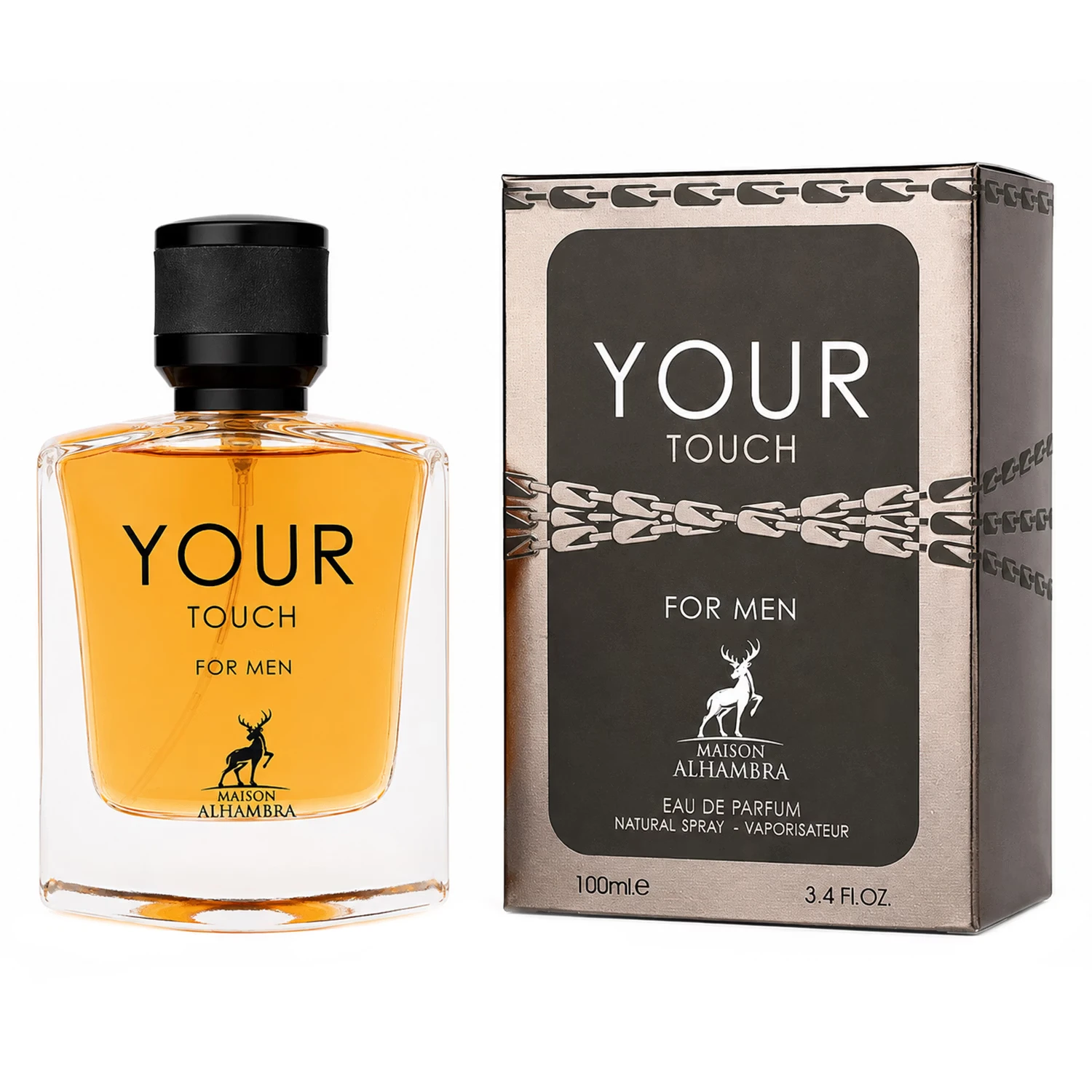 Perfume Maison Alhambra Your Touch For Men Eau de Parfum Masculino 100ml