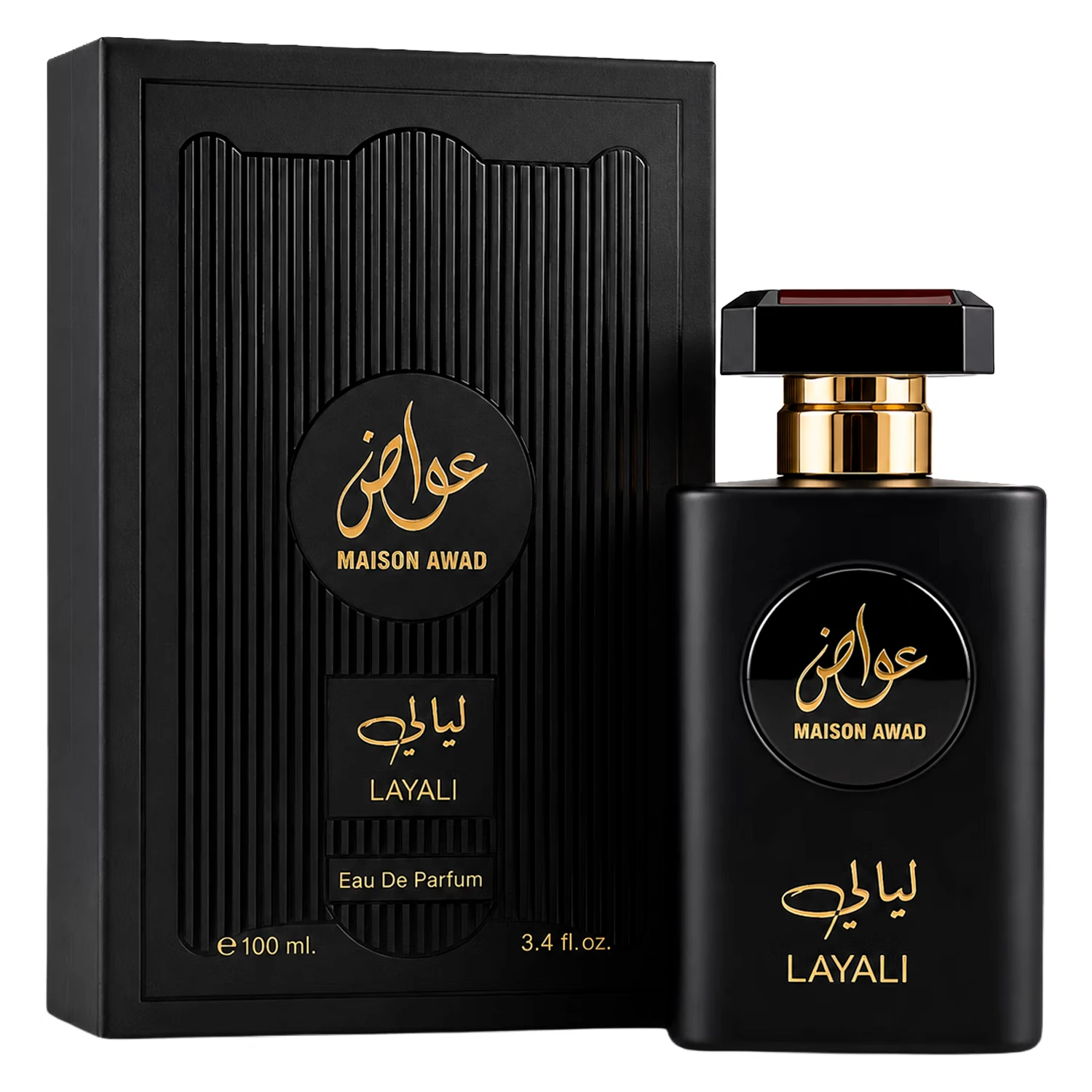 Perfume Maison Awad Layali Eau de Parfum Masculino 100ml