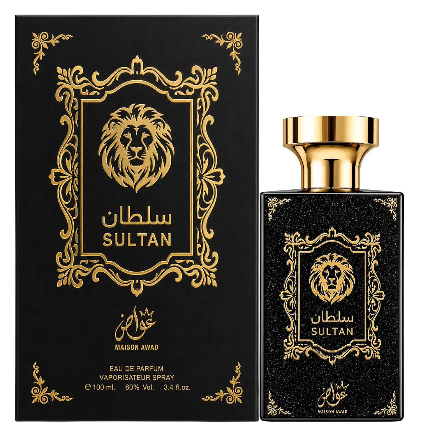 Perfume Maison Awad Sultan Eau de Parfum Masculino 100ml