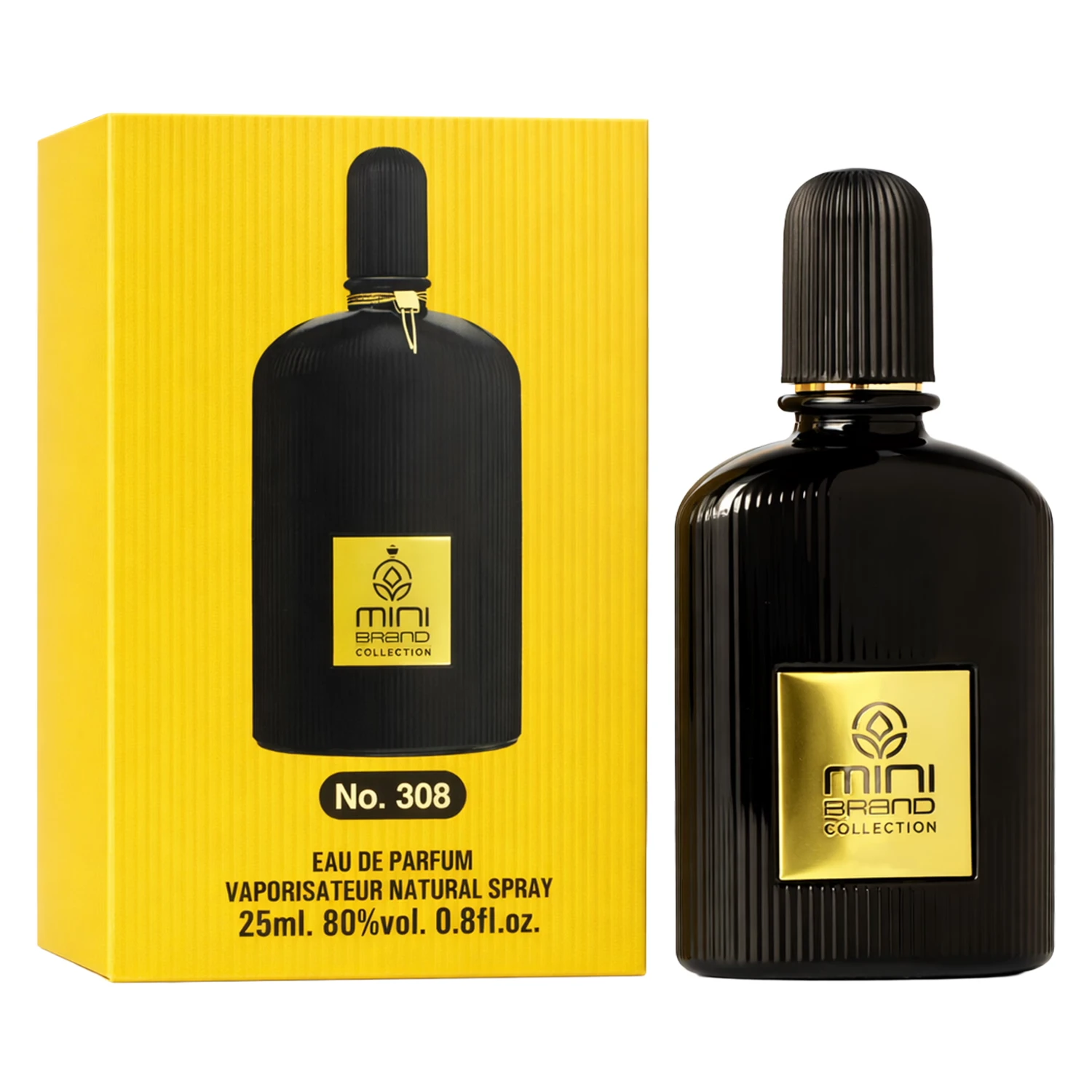 Perfume Mini Brand Collection No.308 Eau de Parfum Unissex 25ml