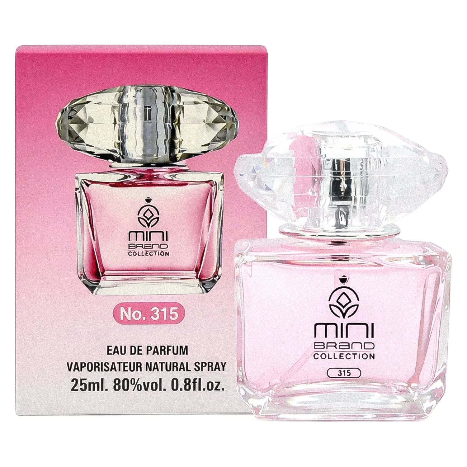 Perfume Mini Brand Collection No.315 Versace Bright Crystal Eau de Parfum Feminino 25ml
