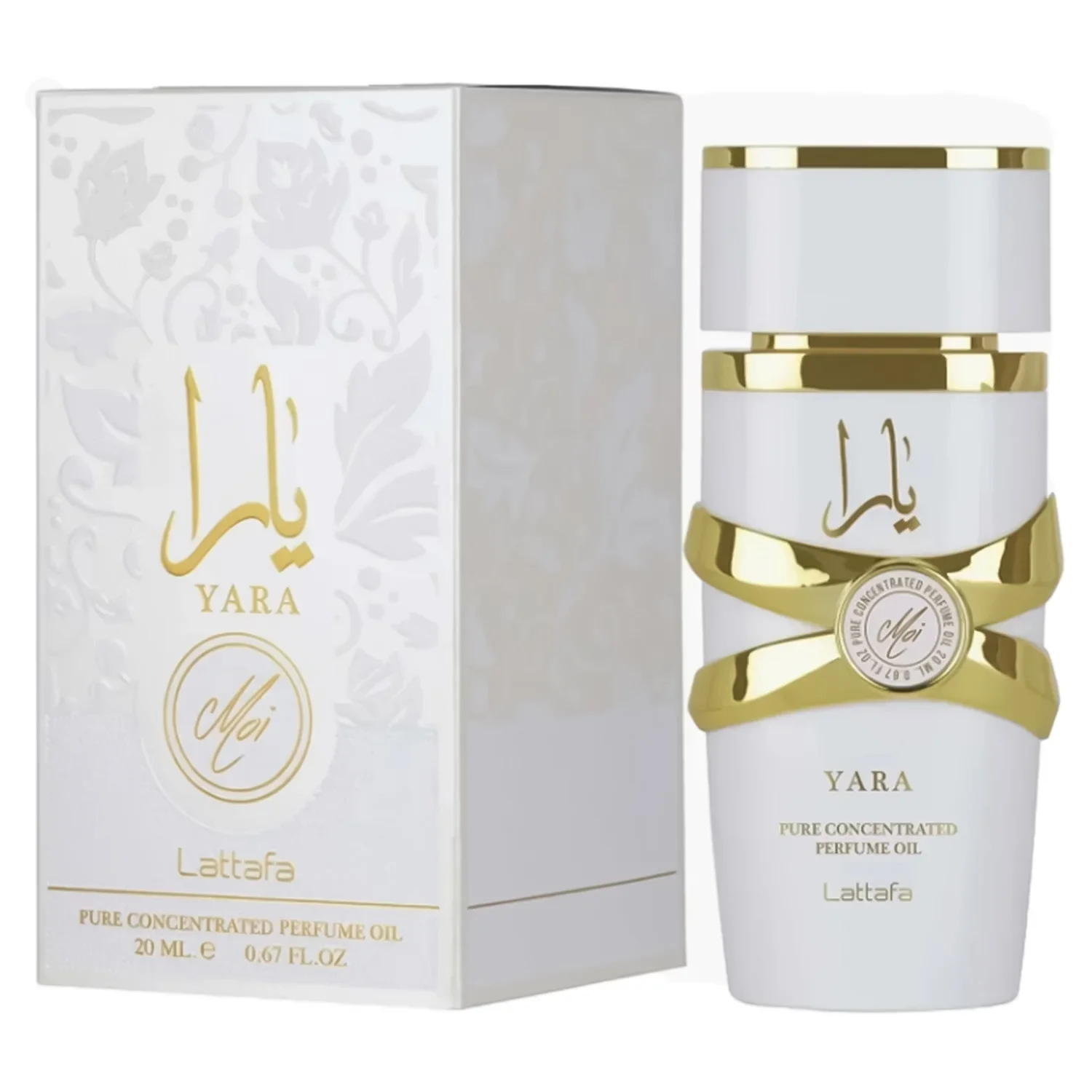 Perfume Oil Lattafa Yara Moi Pure Concentrated Feminino 20ml