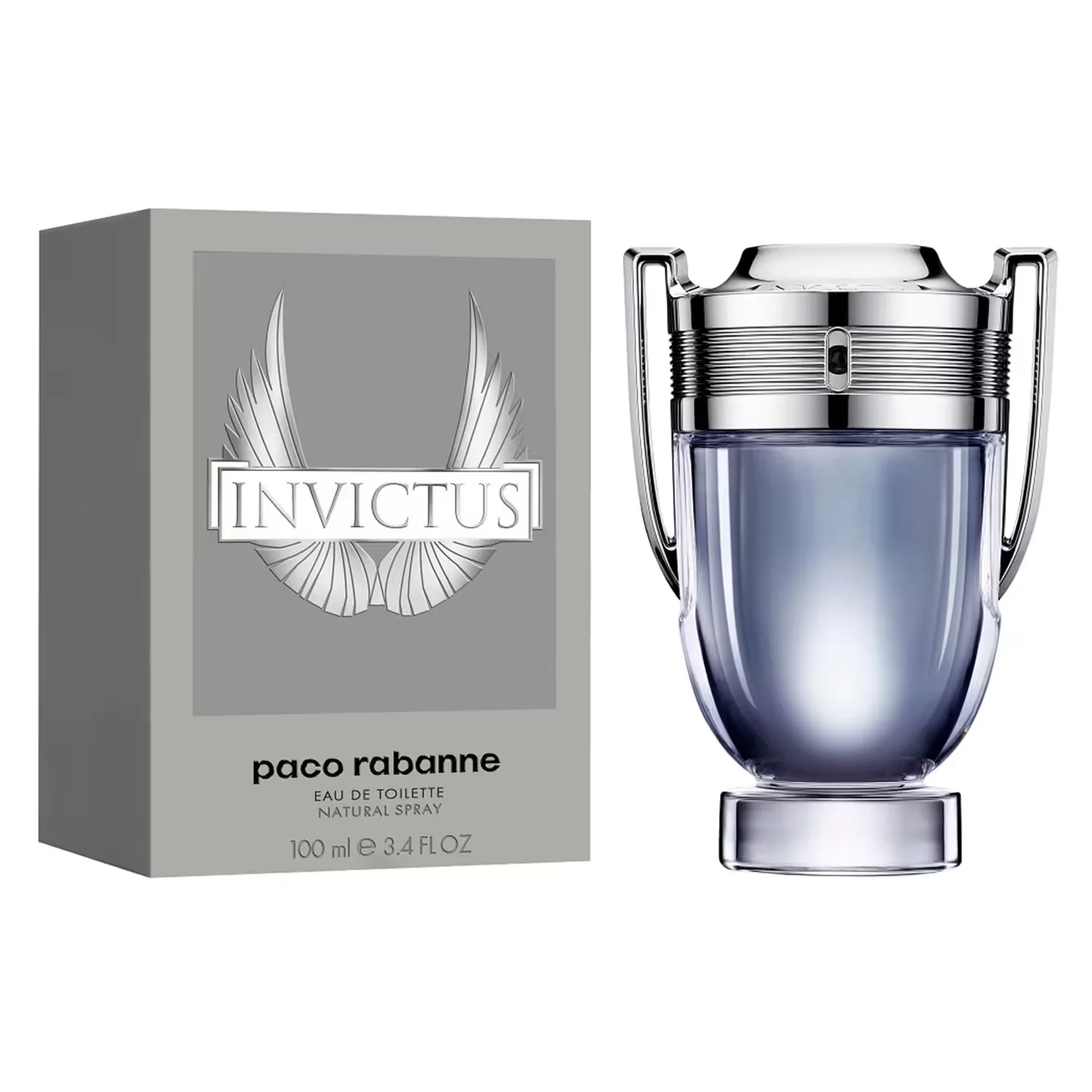 Perfume Paco Rabanne Invictus Eau de Toilette Masculino 100ml