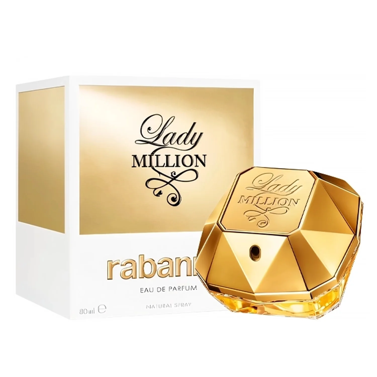 Perfume Paco Rabanne Lady Million Eau de Parfum Feminino 80ml