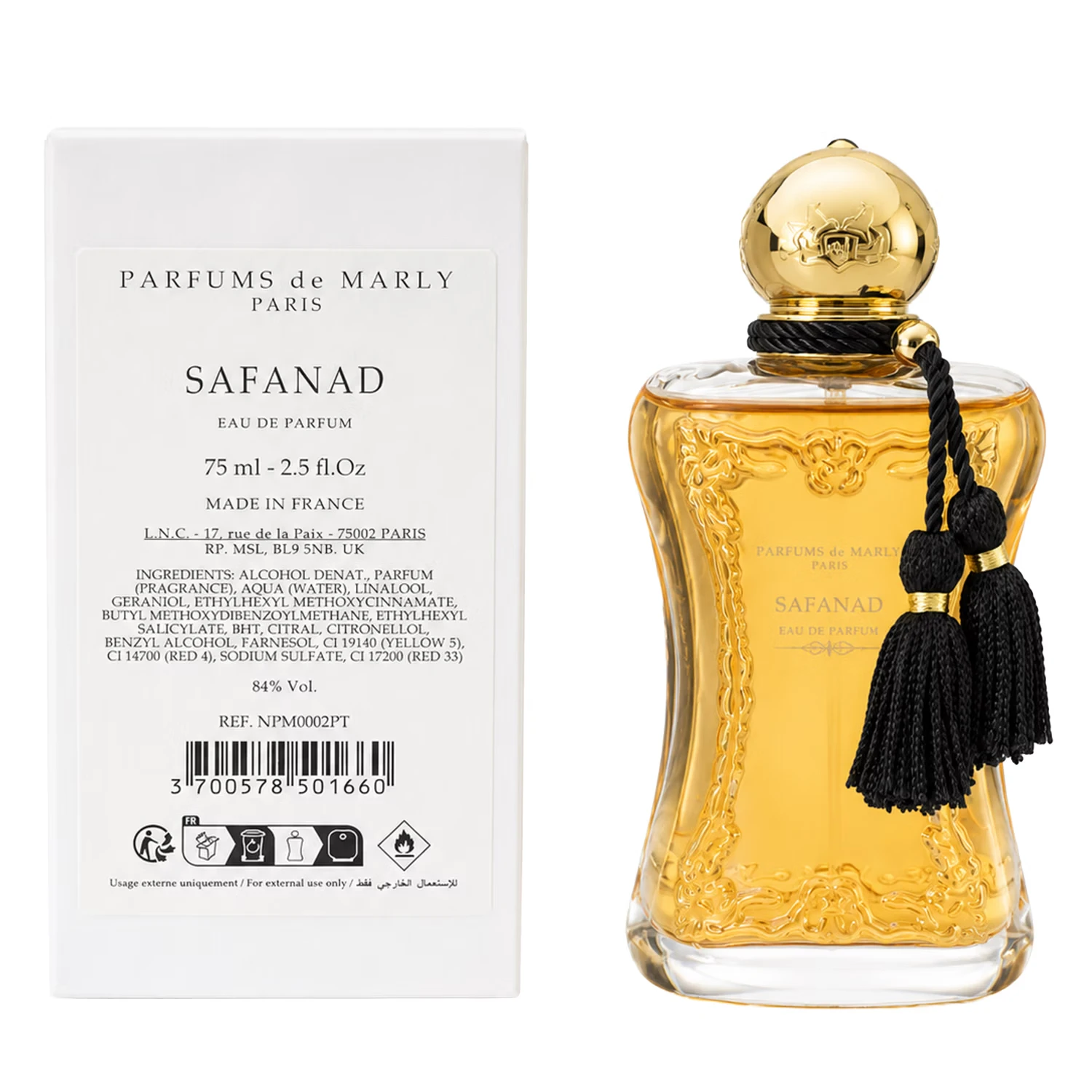 Perfume Parfums de Marly Safanad Eau de Parfum Feminino 75ml - (Tester)