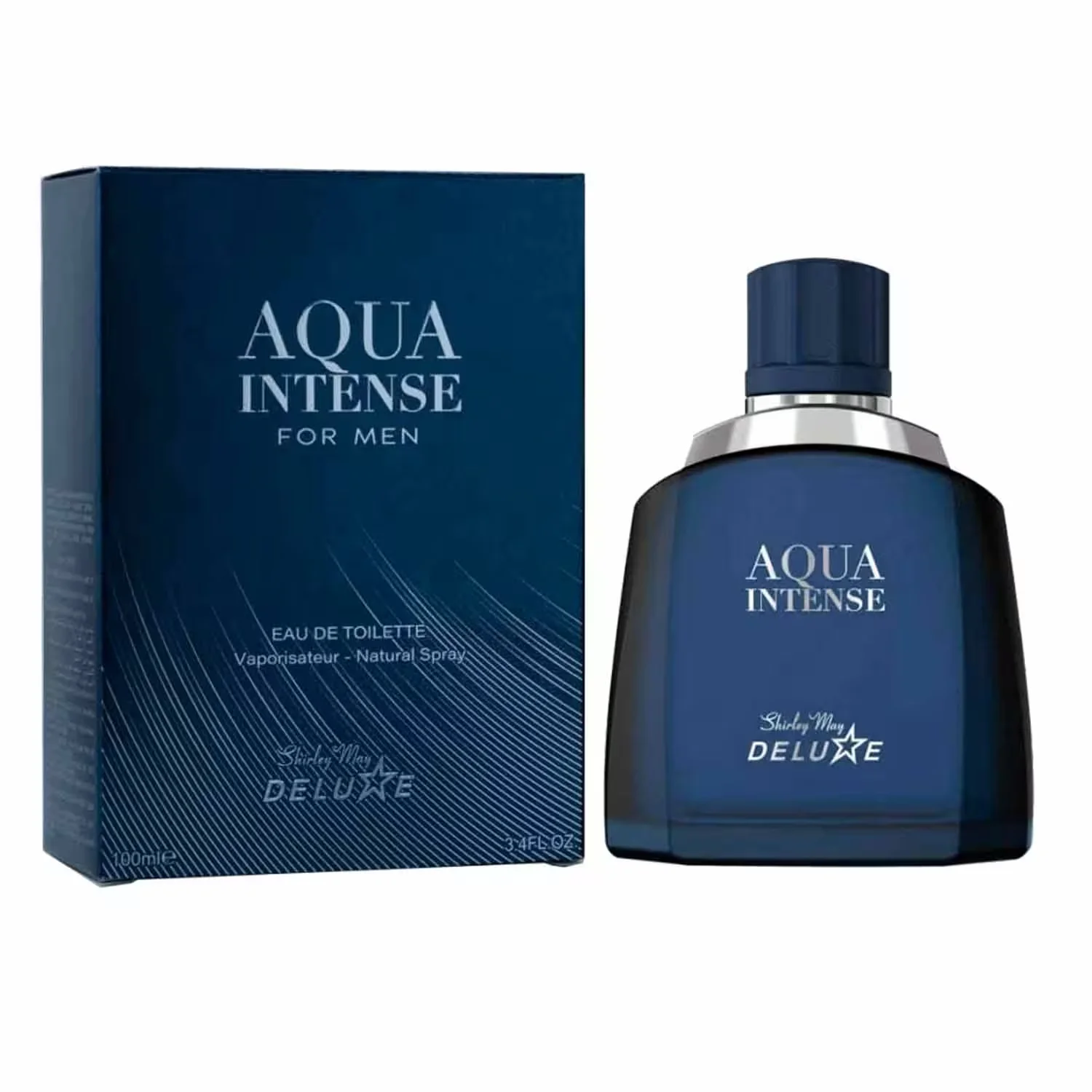 Perfume Shirley May Deluxe Aqua Intense Eau de Toilette Masculino 100ml
