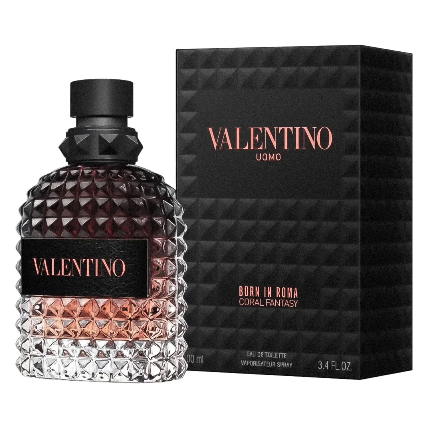 Perfume Valentino Uomo Born In Roma Coral Fantasy Eau de Toilette Masculino 100ml
