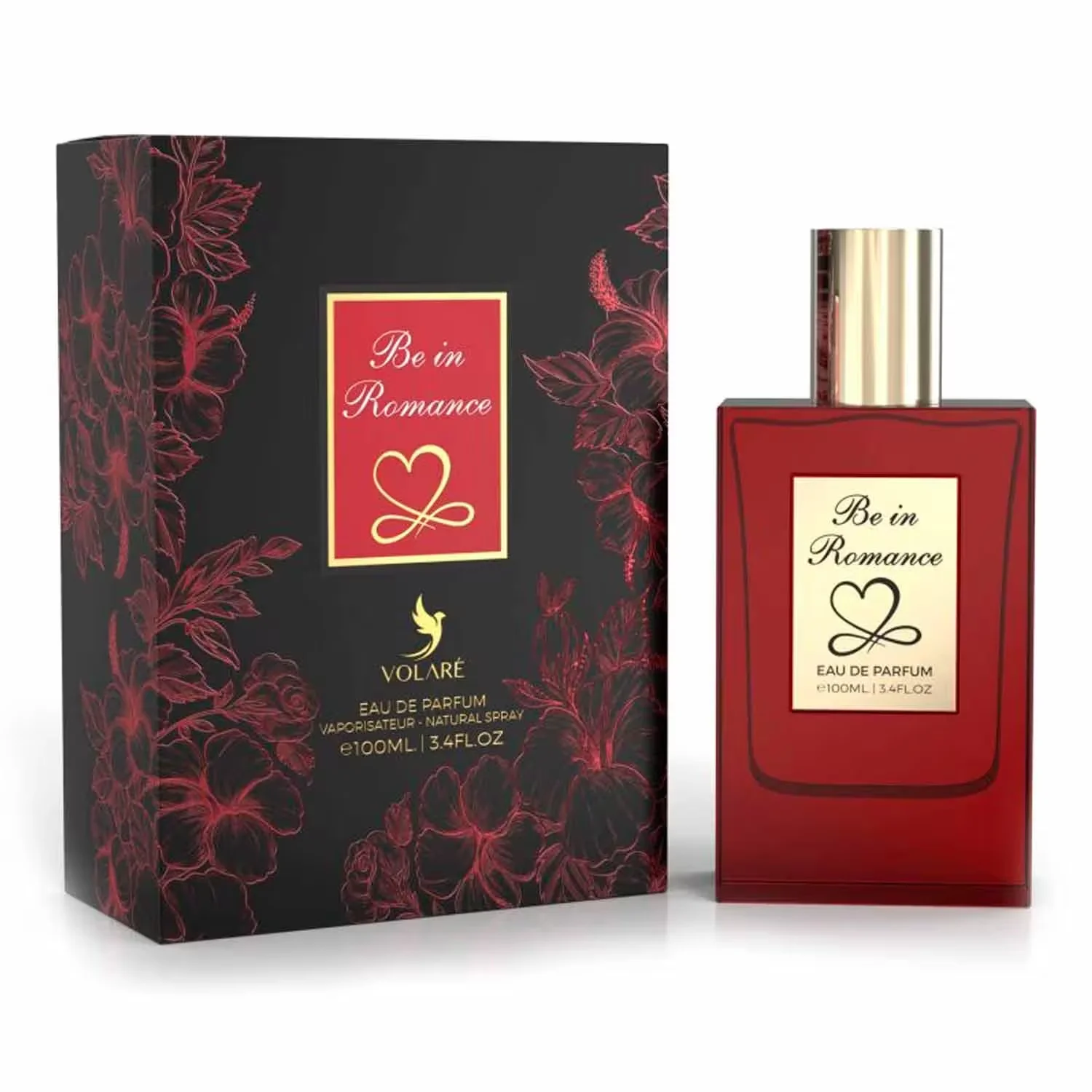Perfume Volaré Be in Romance Eau de Parfum Unissex 100ml