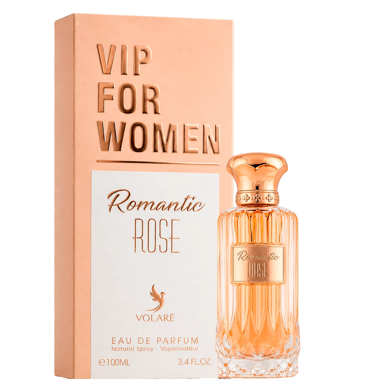 Perfume Volaré Romantic Rose VIP for Women Eau de Parfum Feminino 100ml