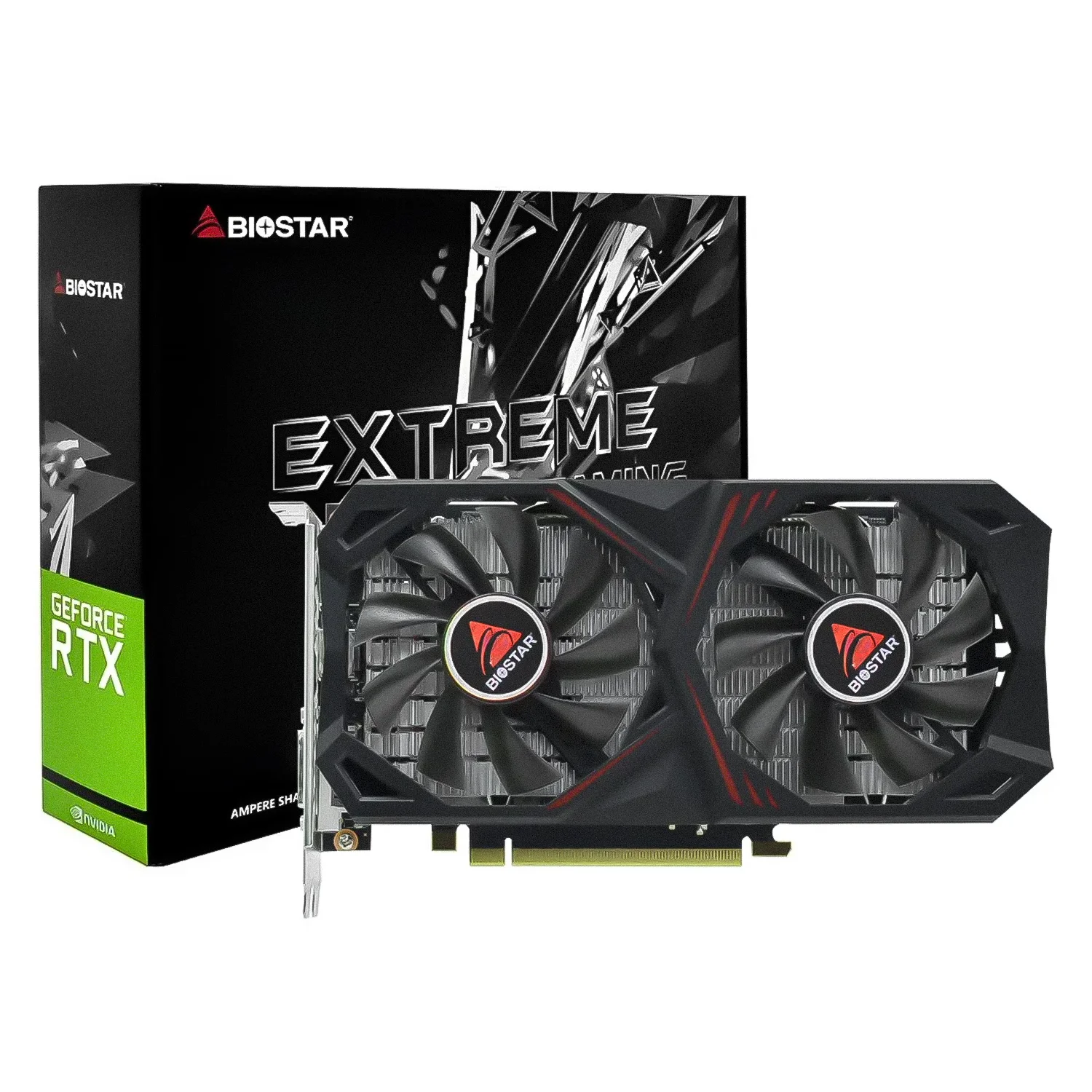 Placa de Vídeo Biostar SUPER Extreme Gaming NVIDIA GeForce RTX-2060 8GB GDDR6 - VN2066RF82
