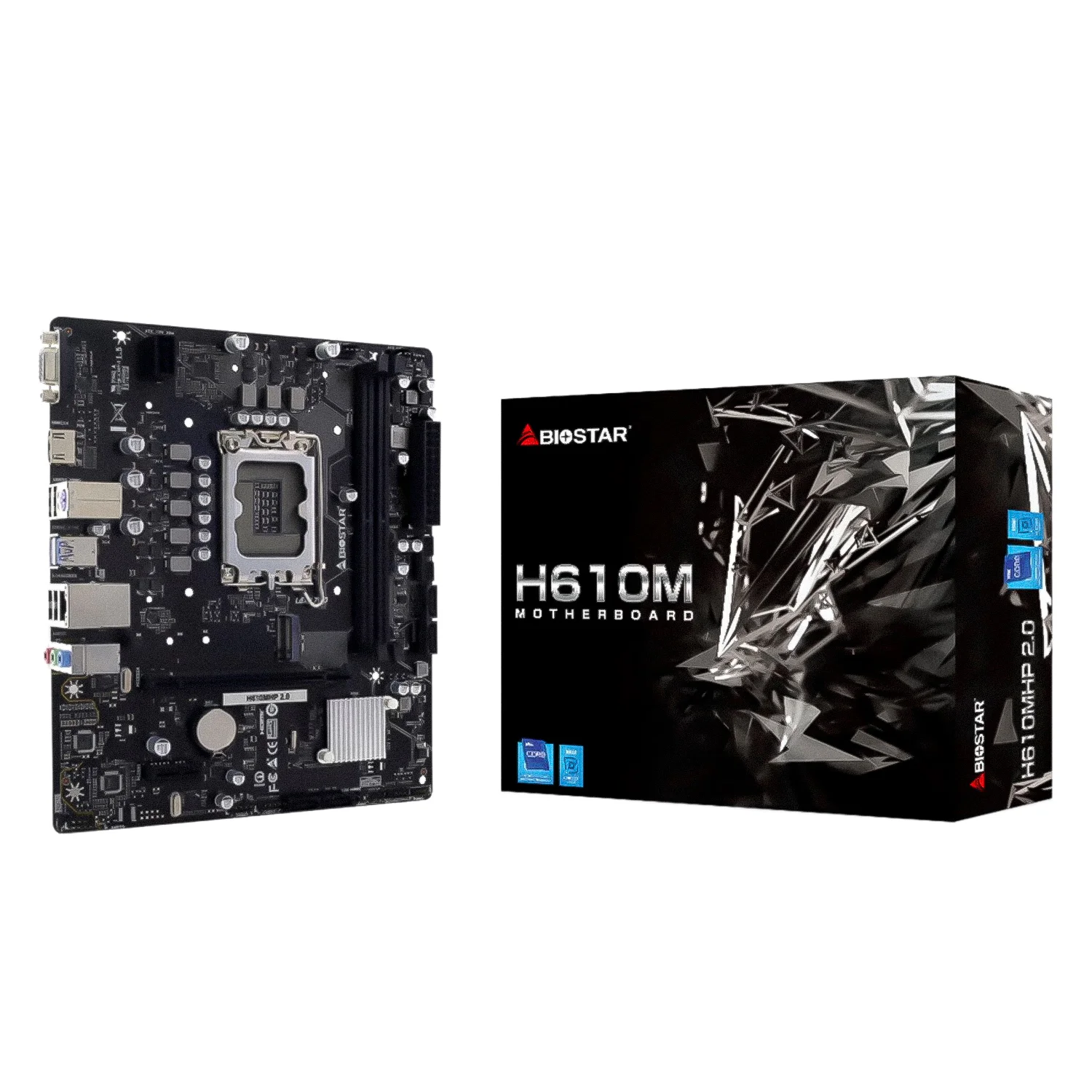 Placa Mãe Biostar H610MHD D5 DDR5 Socket 1700 Chipset H610 Micro ATX