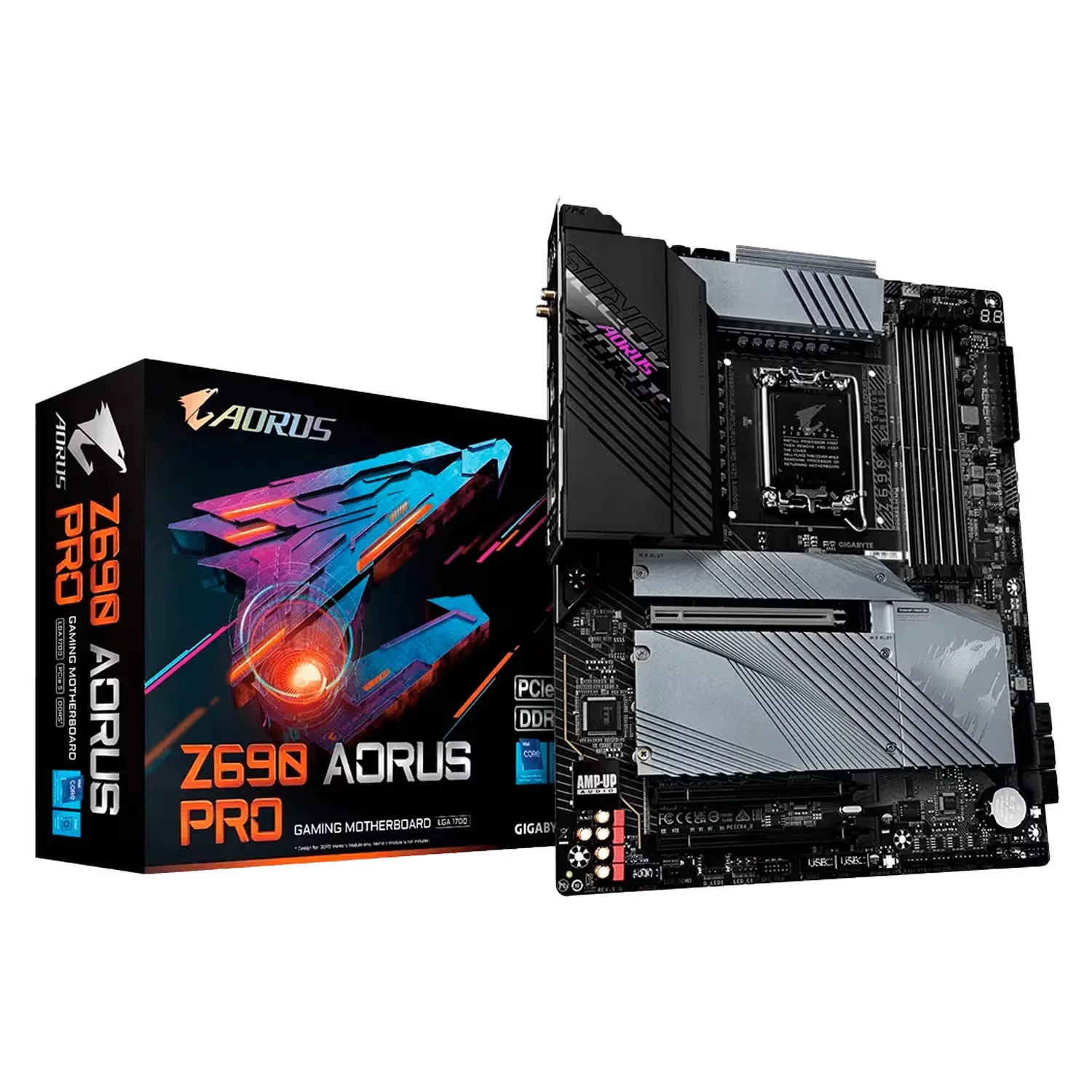 Placa Mãe Gigabyte Z690 Aorus Pro DDR4 Socket LGA 1700 Chipset Intel Z690 ATX