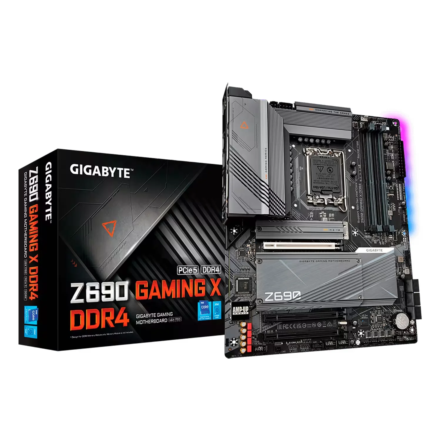 Placa Mãe Gigabyte Z690 Gaming X DDR4 Socket LGA 1700 Chipstet Intel Z690 ATX