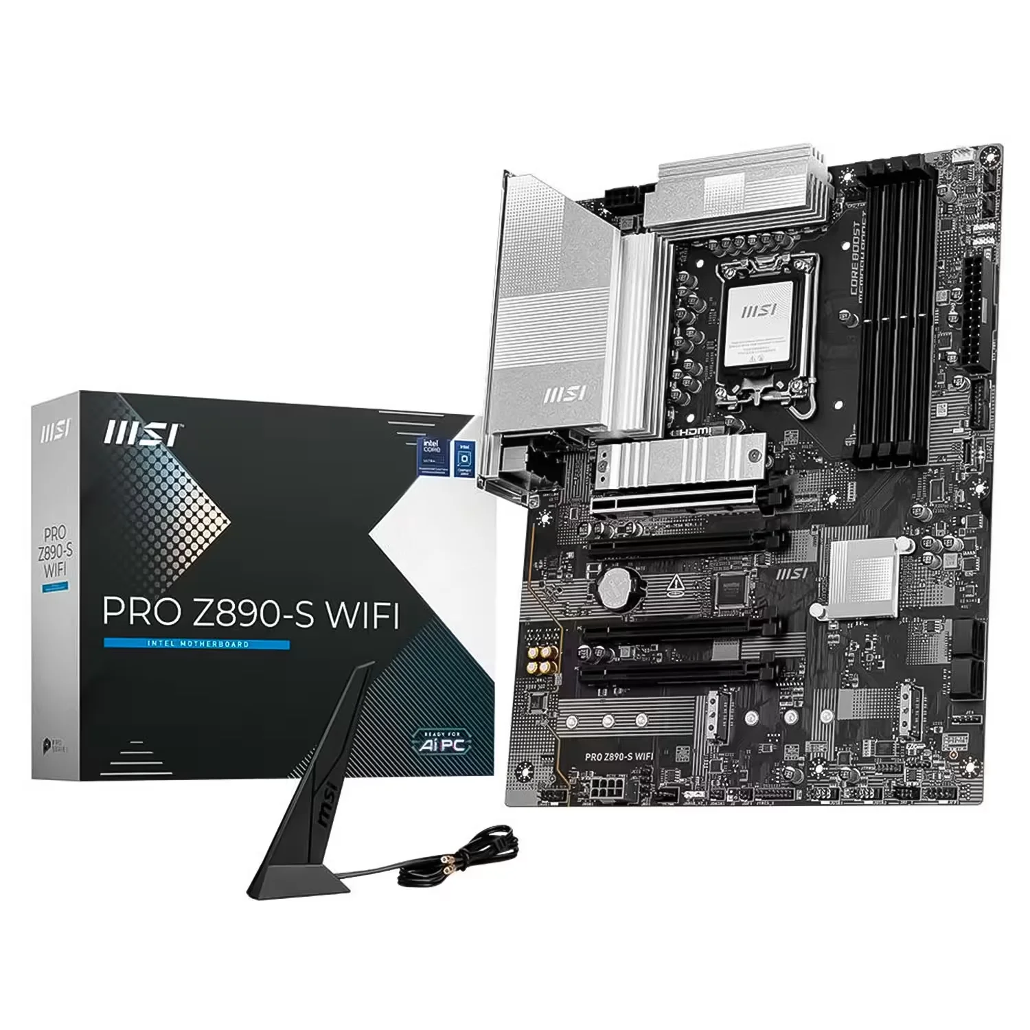 Placa Mãe MSI Z890-S Pro WiFi 4XDDR5 Socket LGA 1851 Chipset Intel Z890 ATX