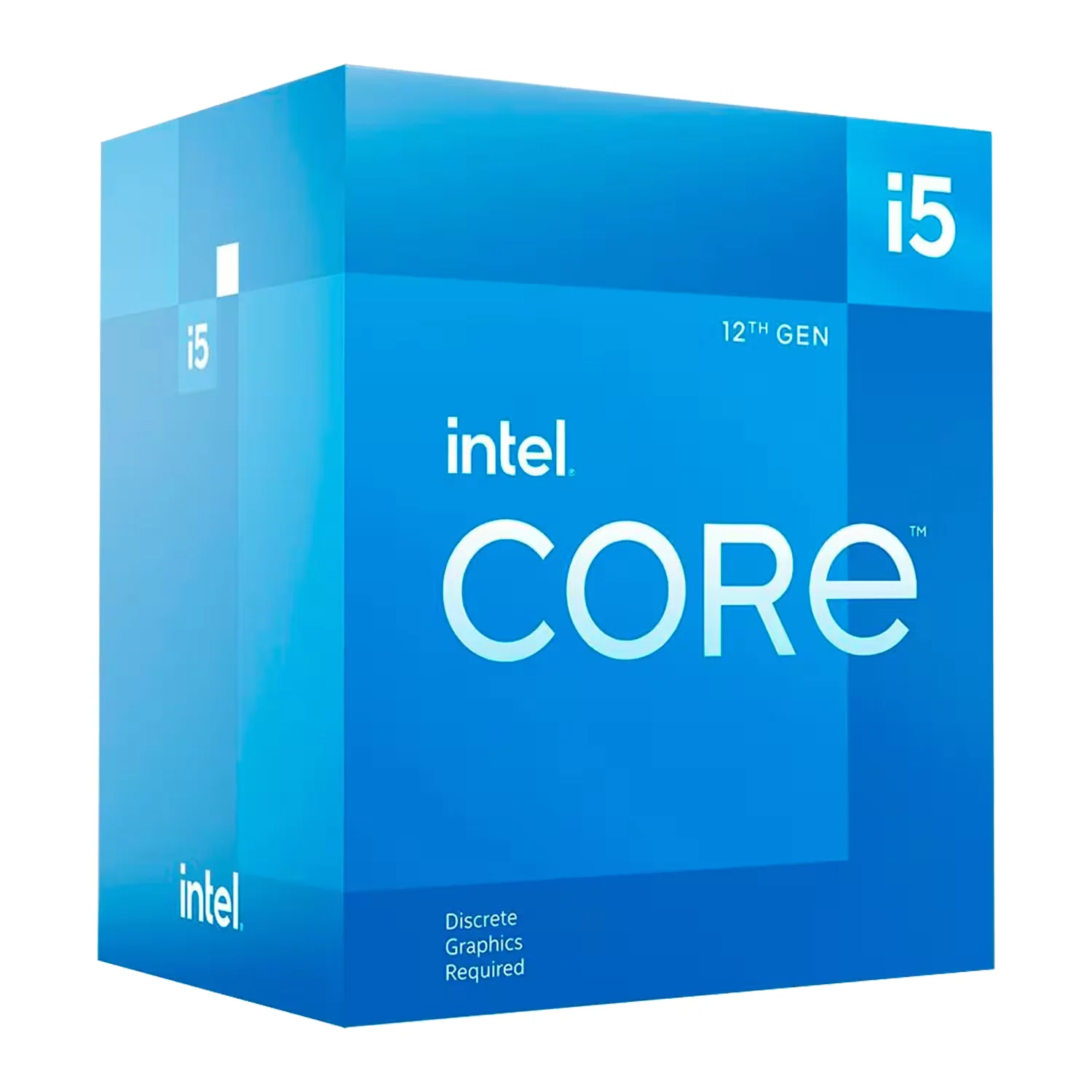 Processador Intel Core i5-12400F Socket LGA 1700 6 Core 12 Threads 2.5GHz e 4.4GHz Turbo Cache 18MB
